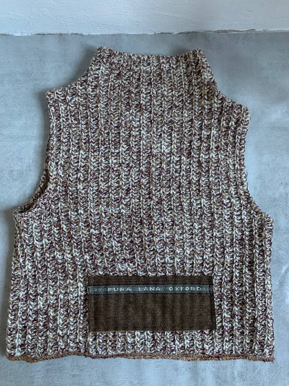 Knit Embroidery Vest