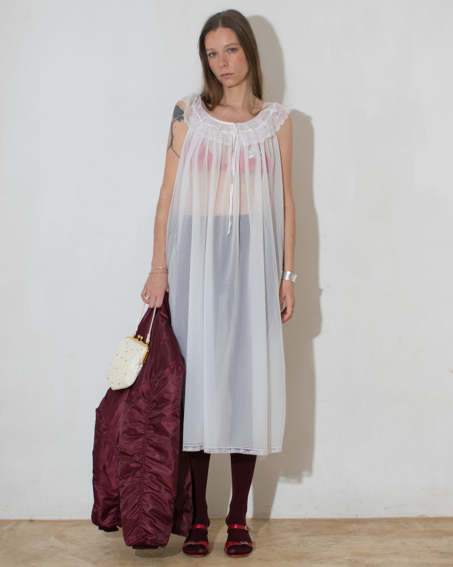 '50s Sheer Night Gown