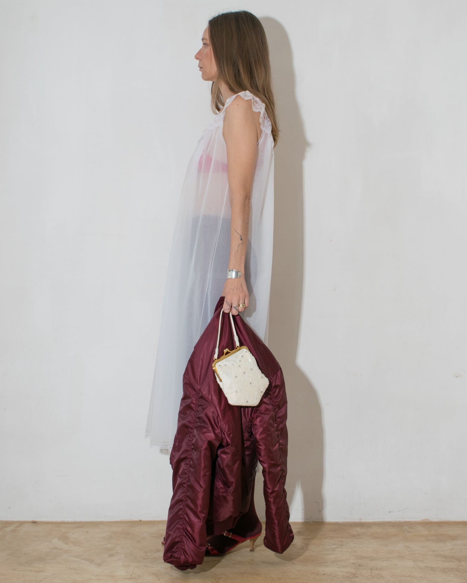 '50s Sheer Night Gown