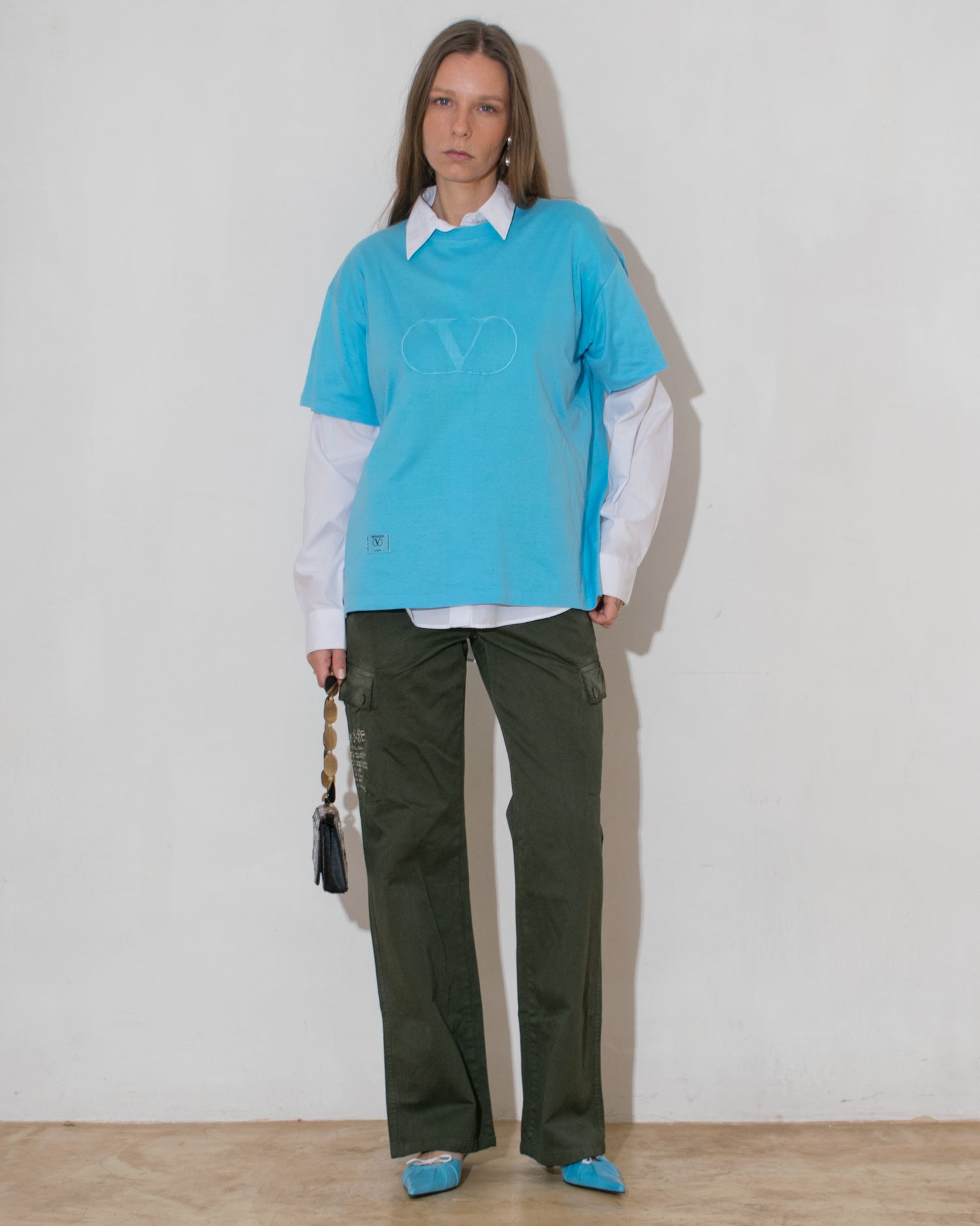 Valentino Embroidered Tee