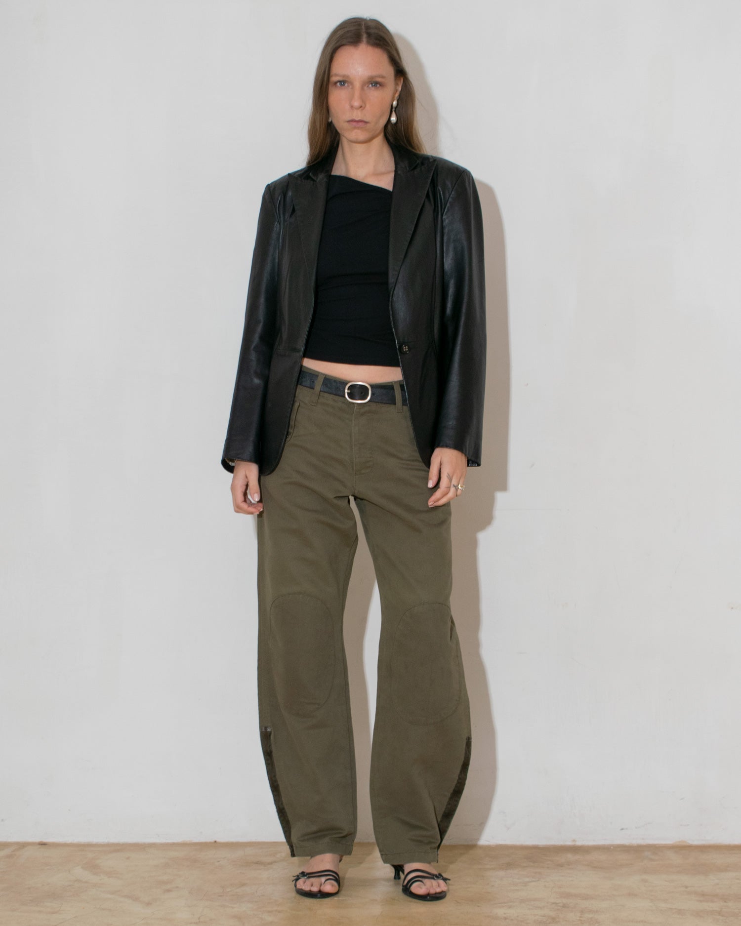 Cerruti Leather Blazer