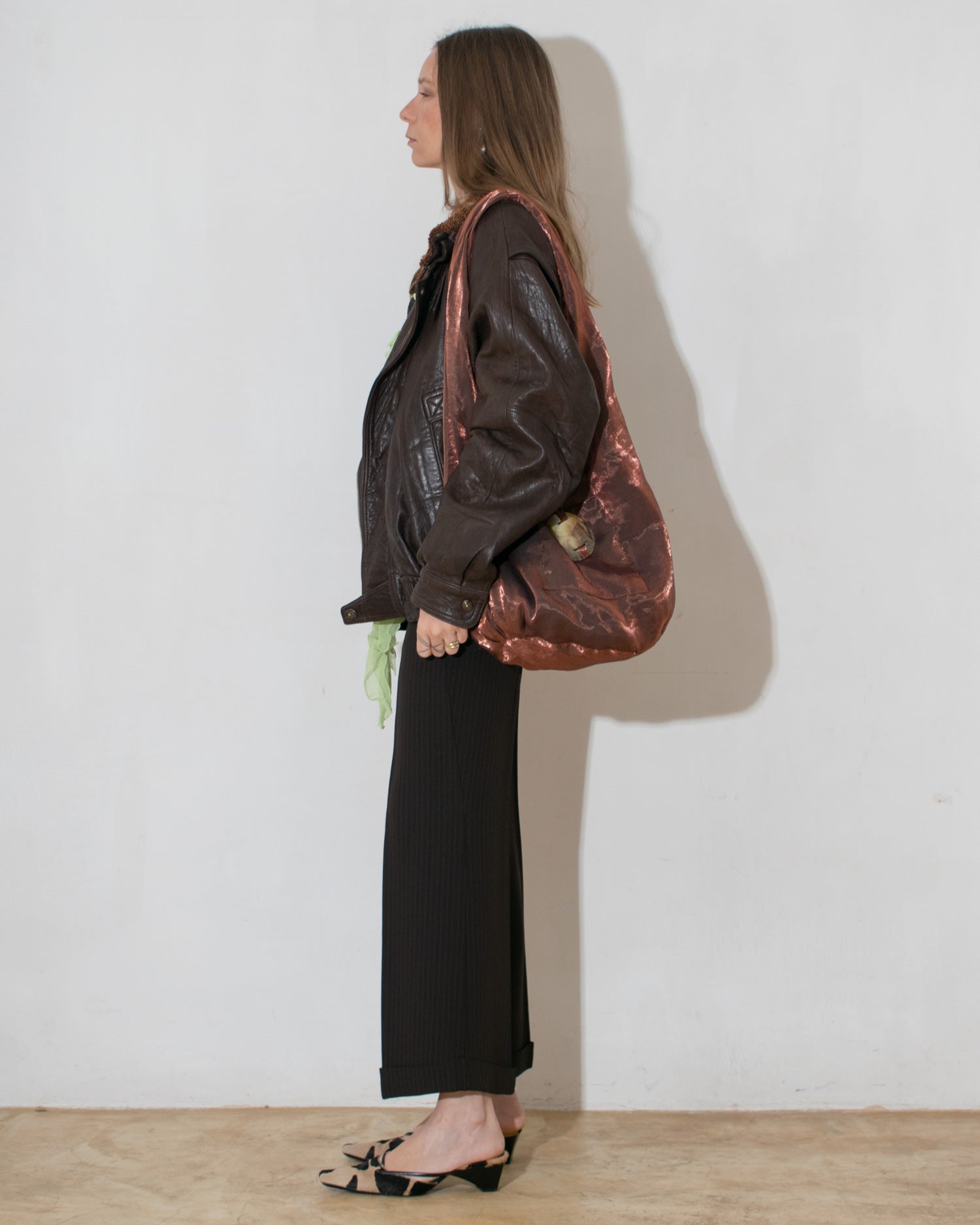 Leather Aviator Jacket