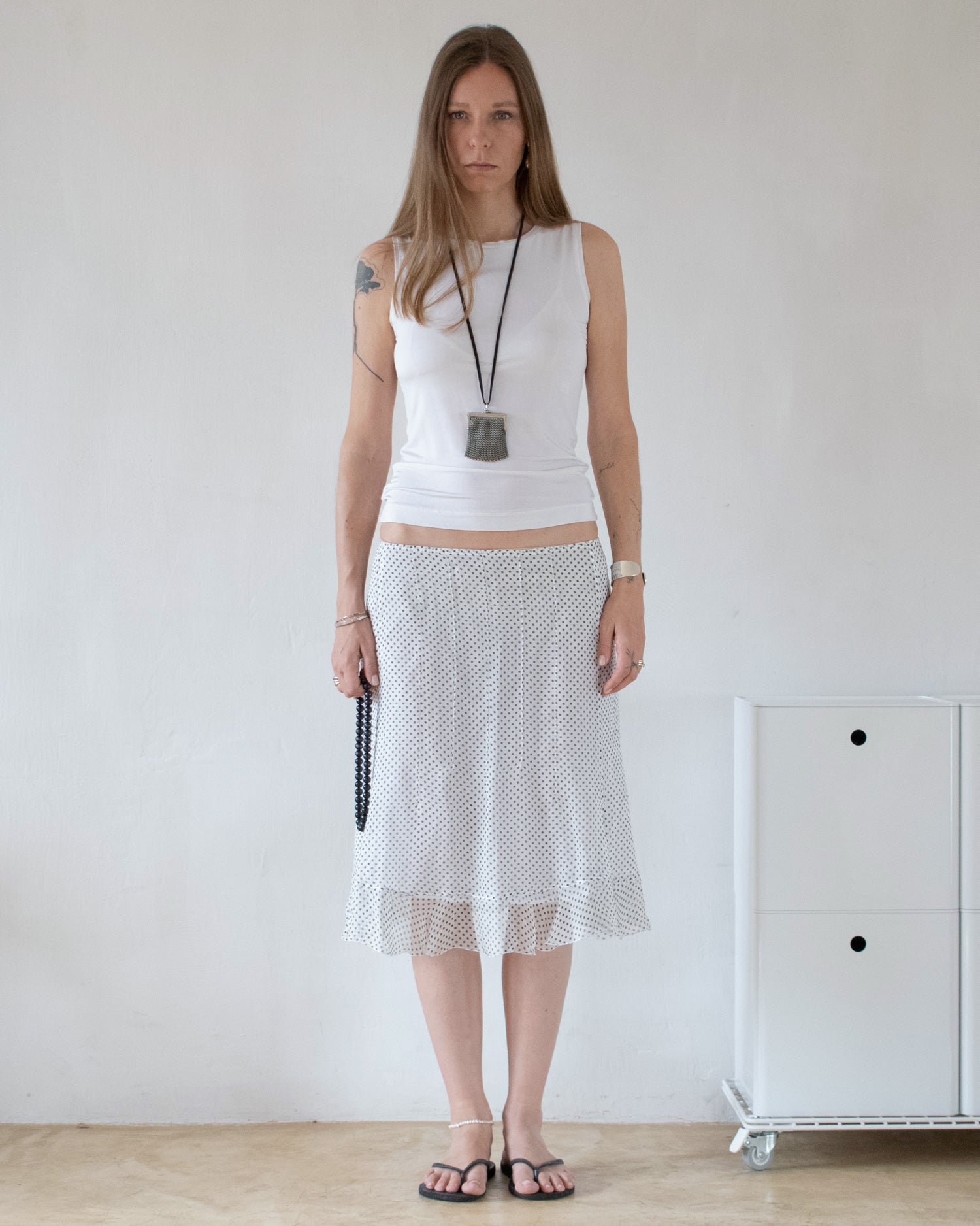 Sportmax Silk Skirt