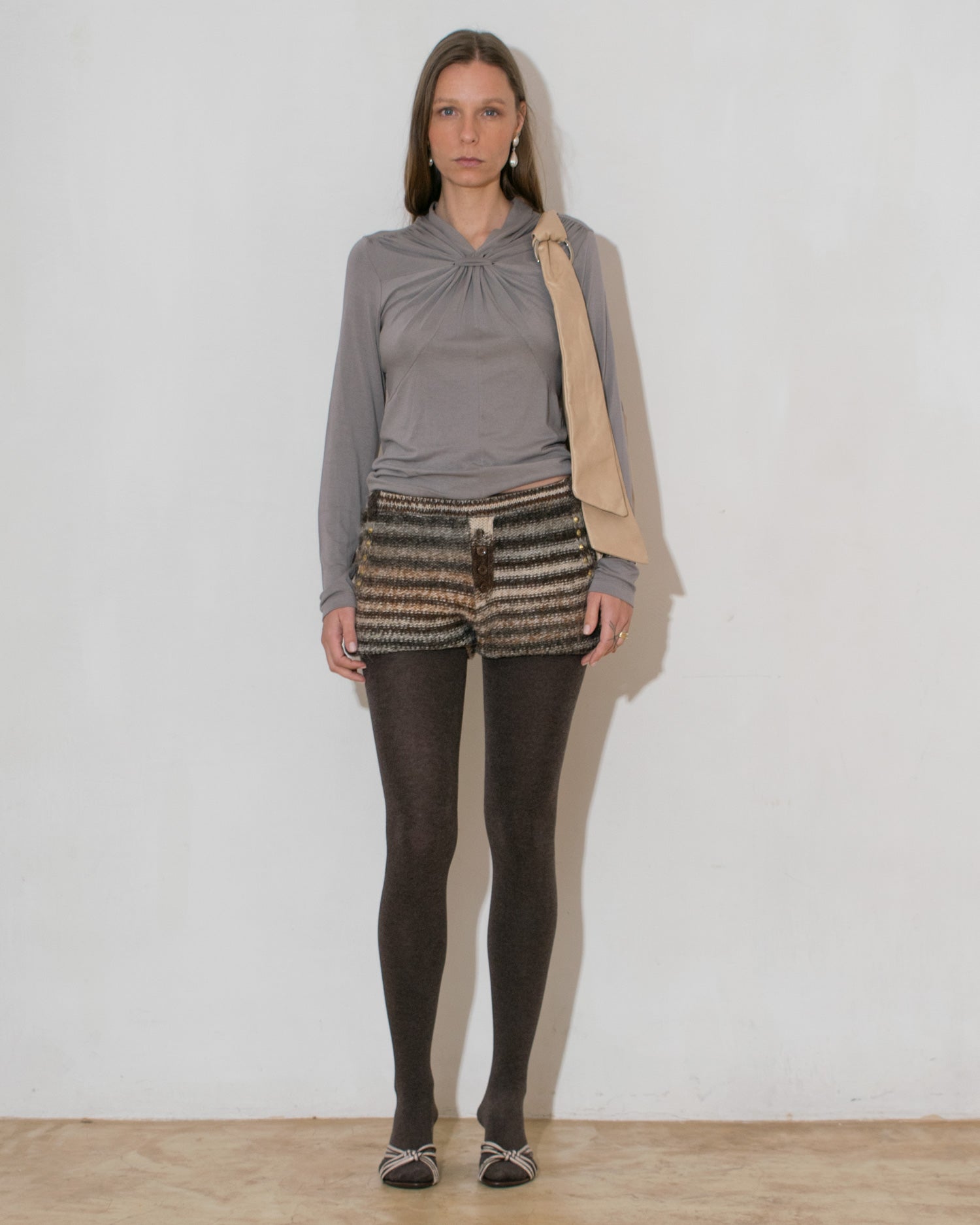 Gathered Knot Top