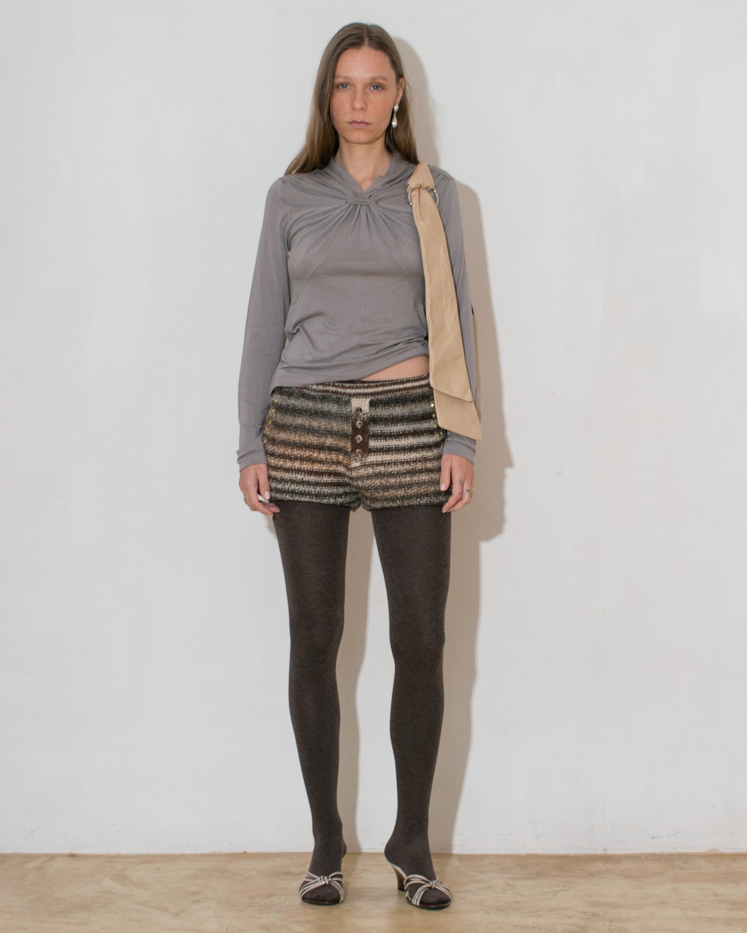 Gathered Knot Top