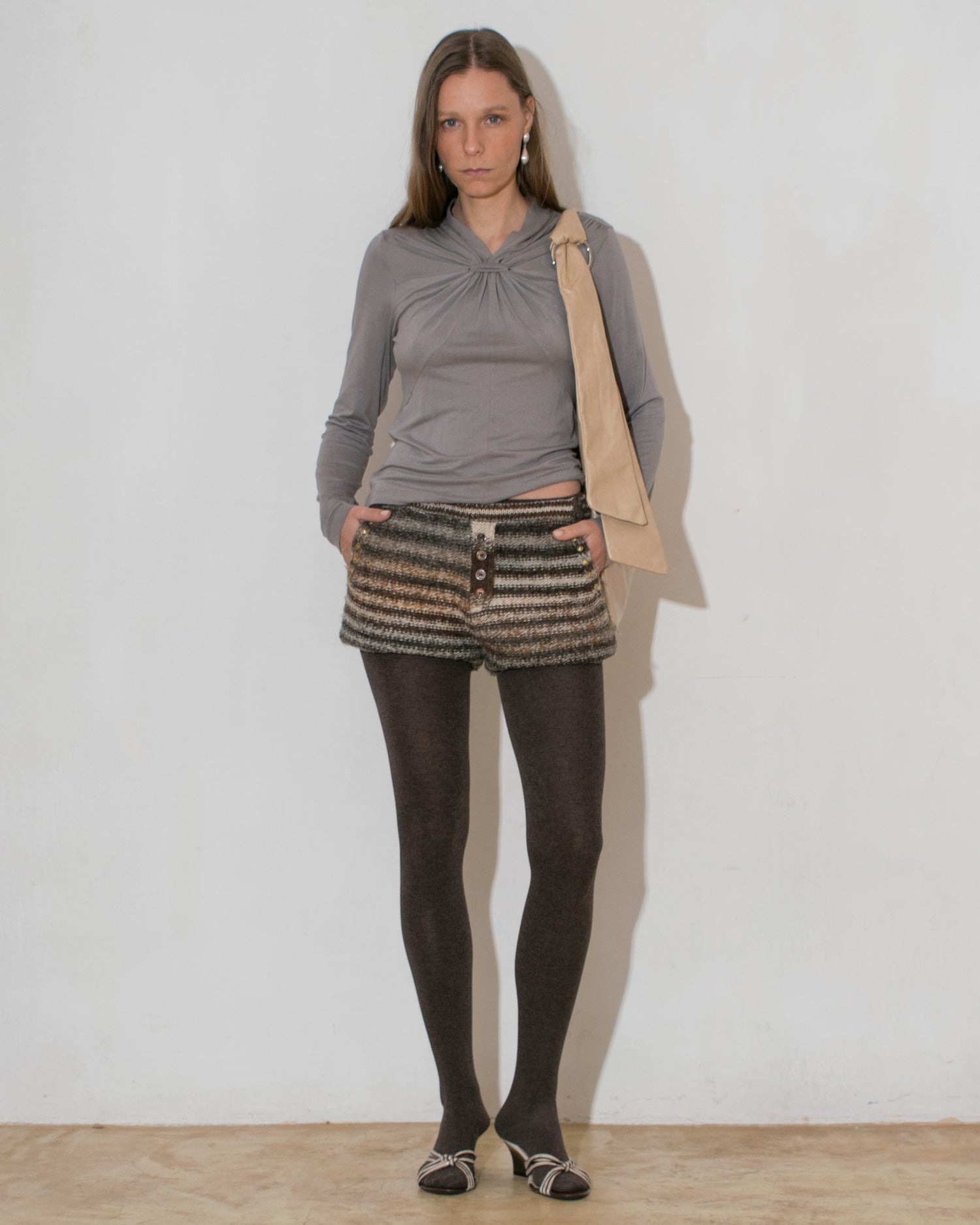 Gathered Knot Top
