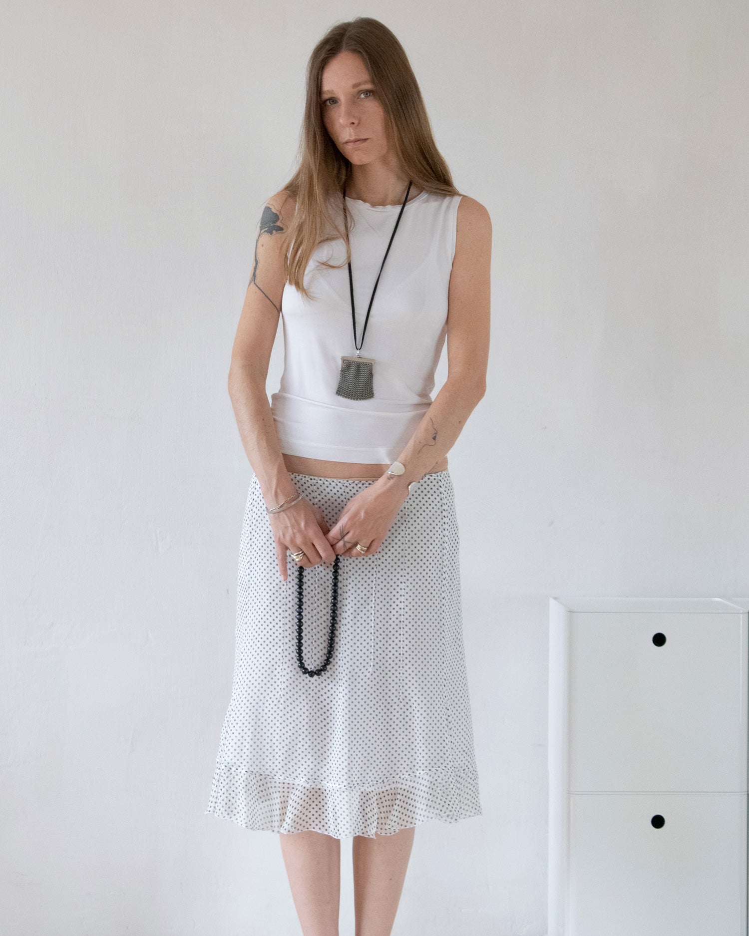 Sportmax Silk Skirt