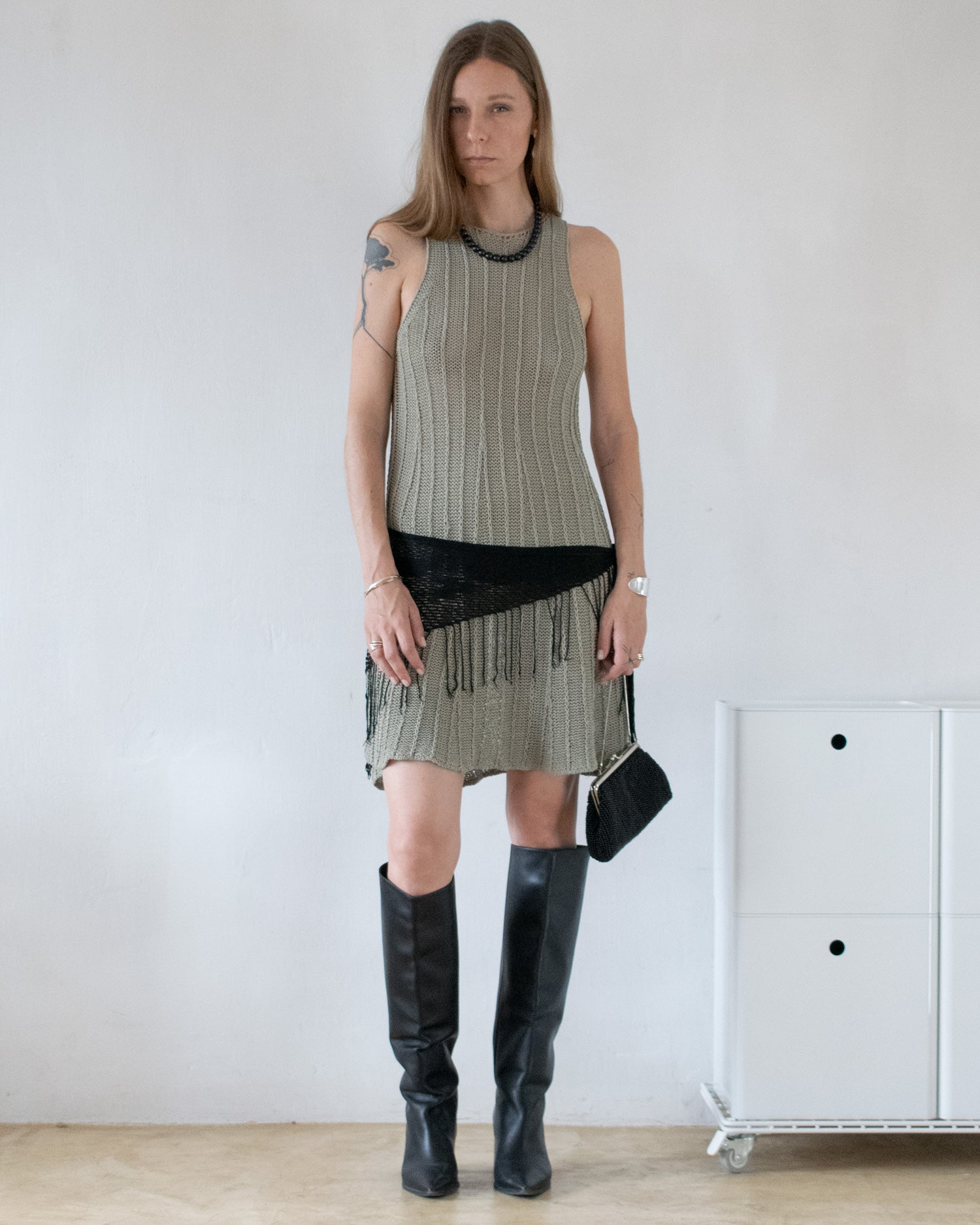 Sarah Pacini Knit Dress