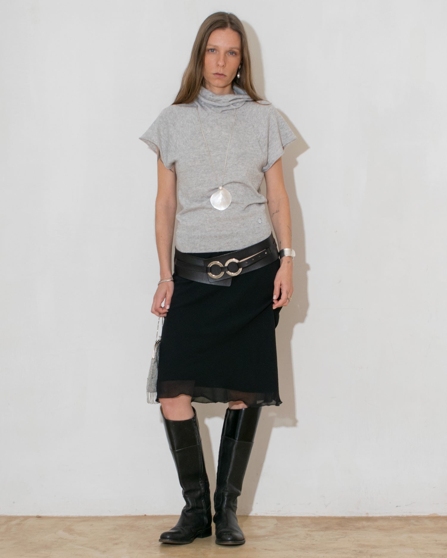 Silk Slip Skirt