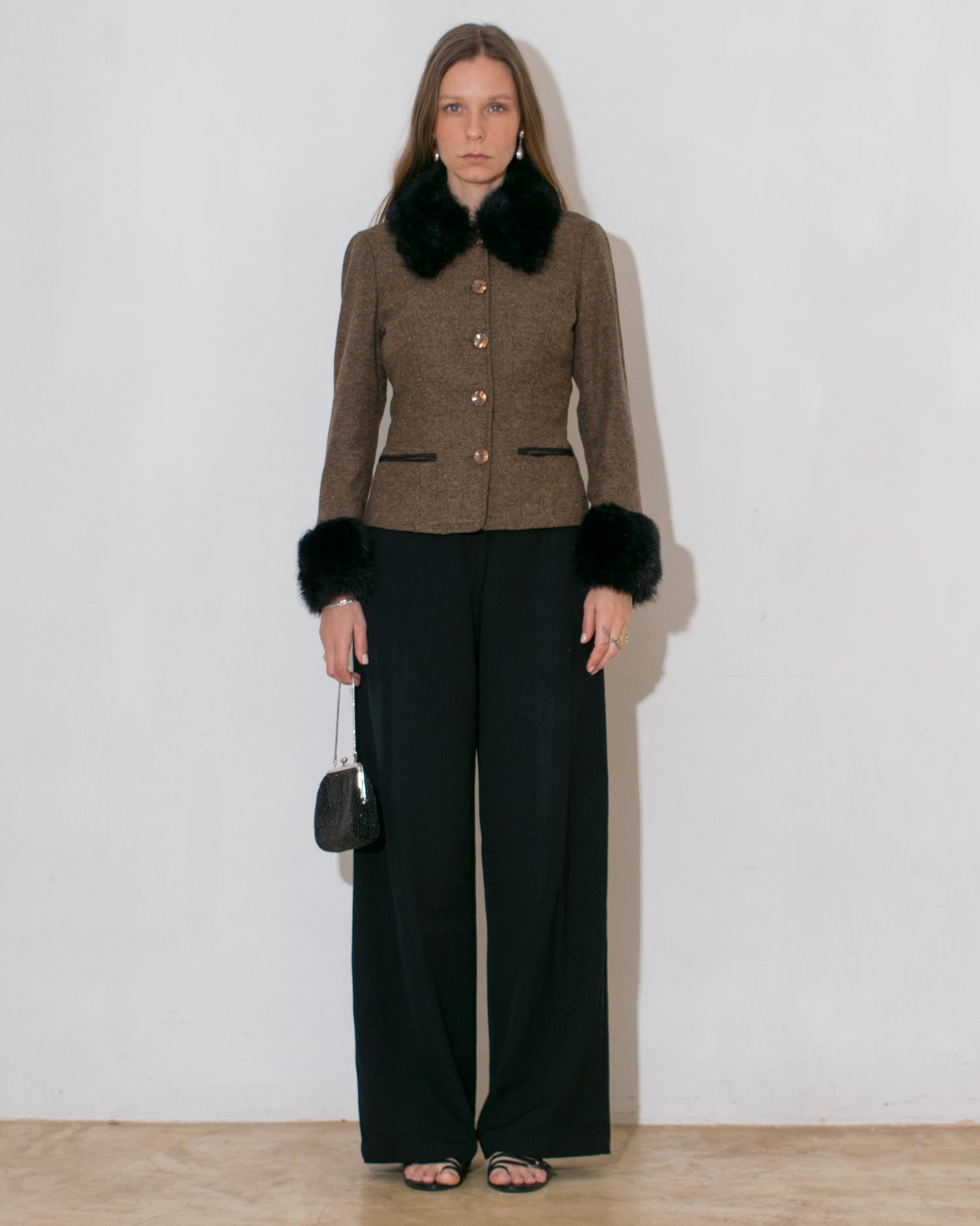 Wool/Silk Blend Blazer