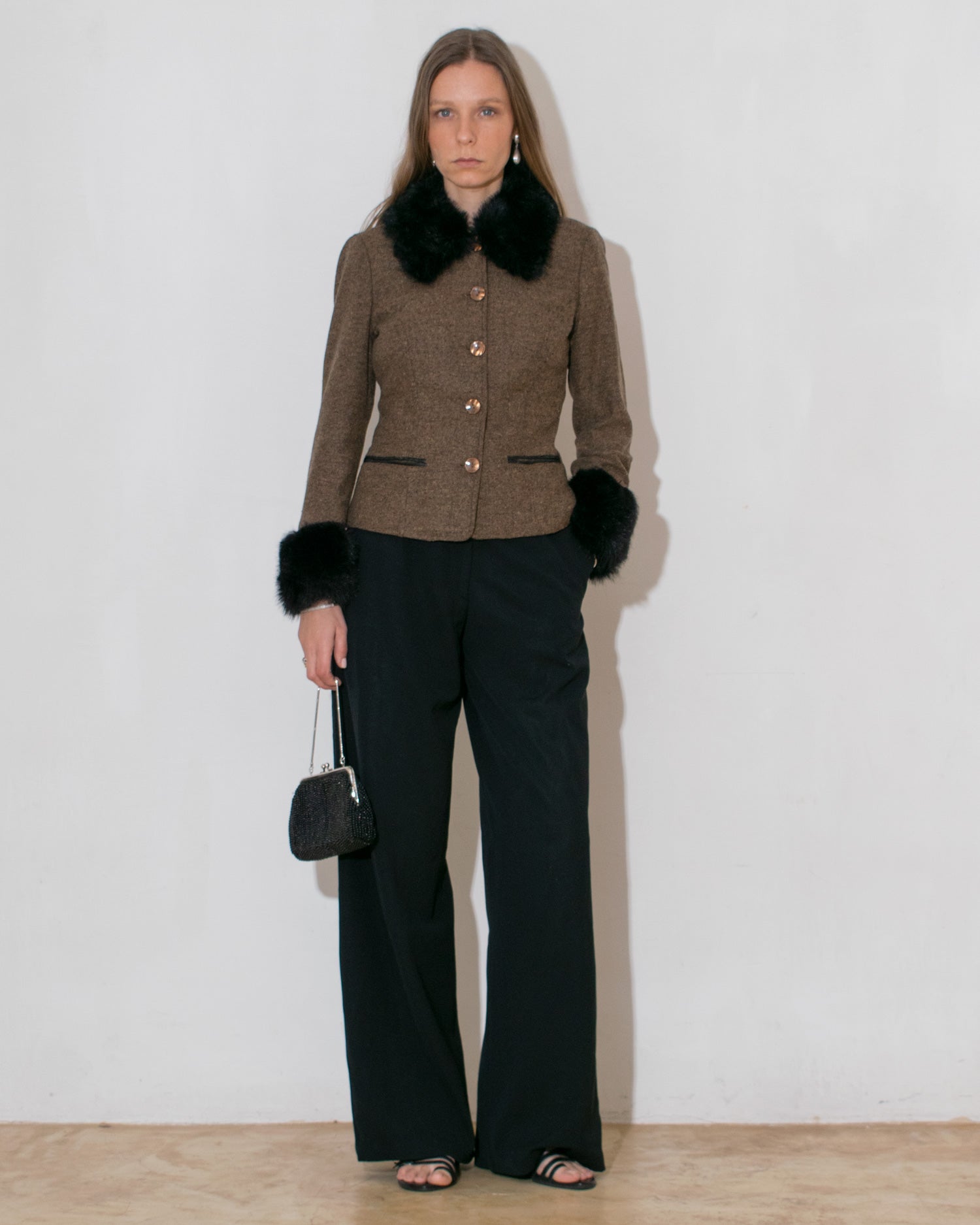 Wool/Silk Blend Blazer