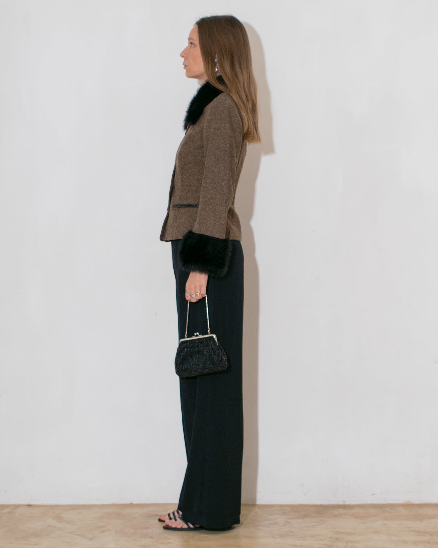 Wool/Silk Blend Blazer
