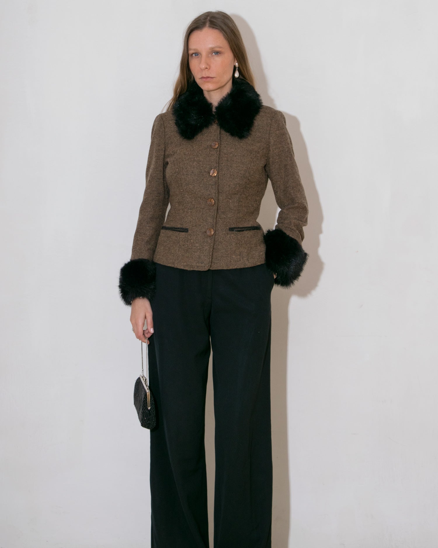 Wool/Silk Blend Blazer