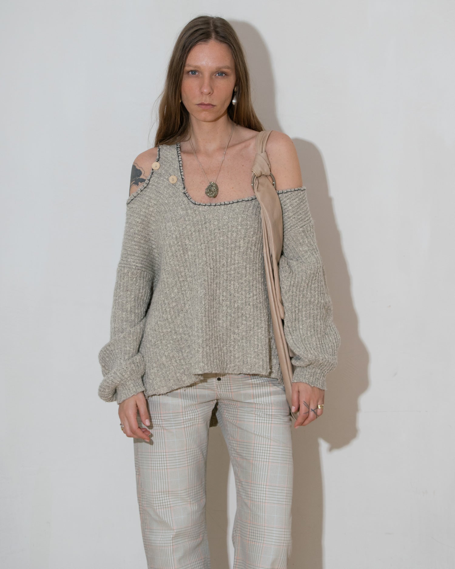 Cold Shoulder Knit