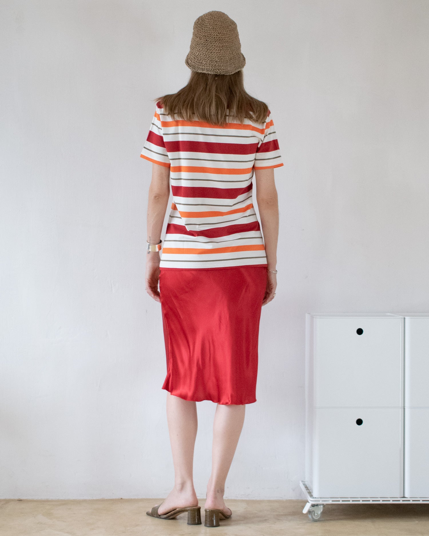 Silk Slip Skirt