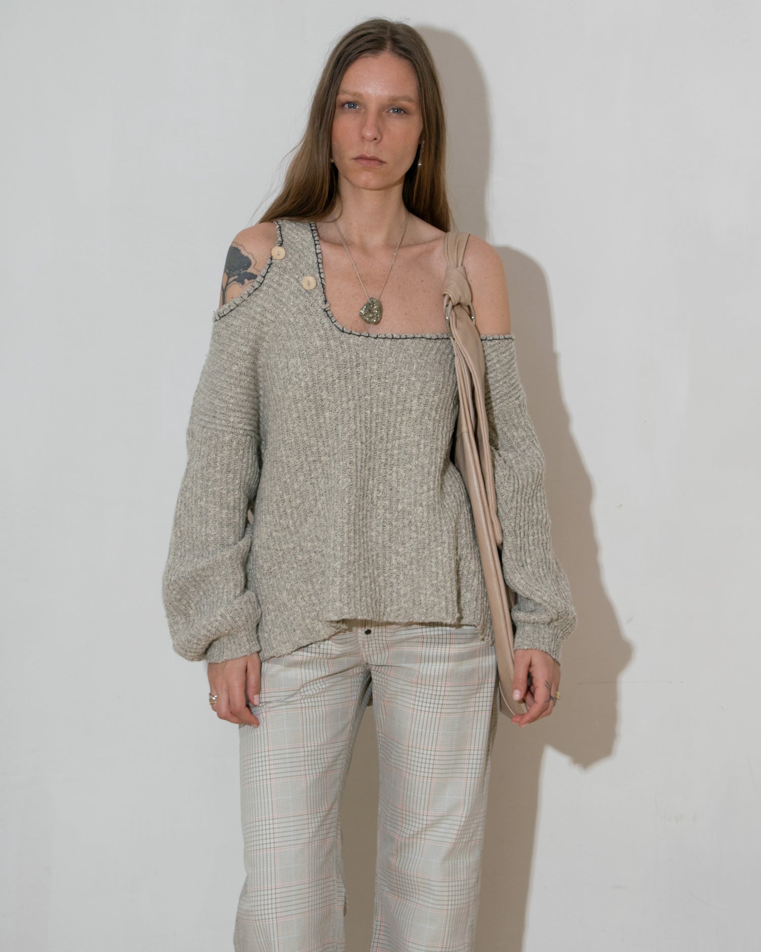 Cold Shoulder Knit