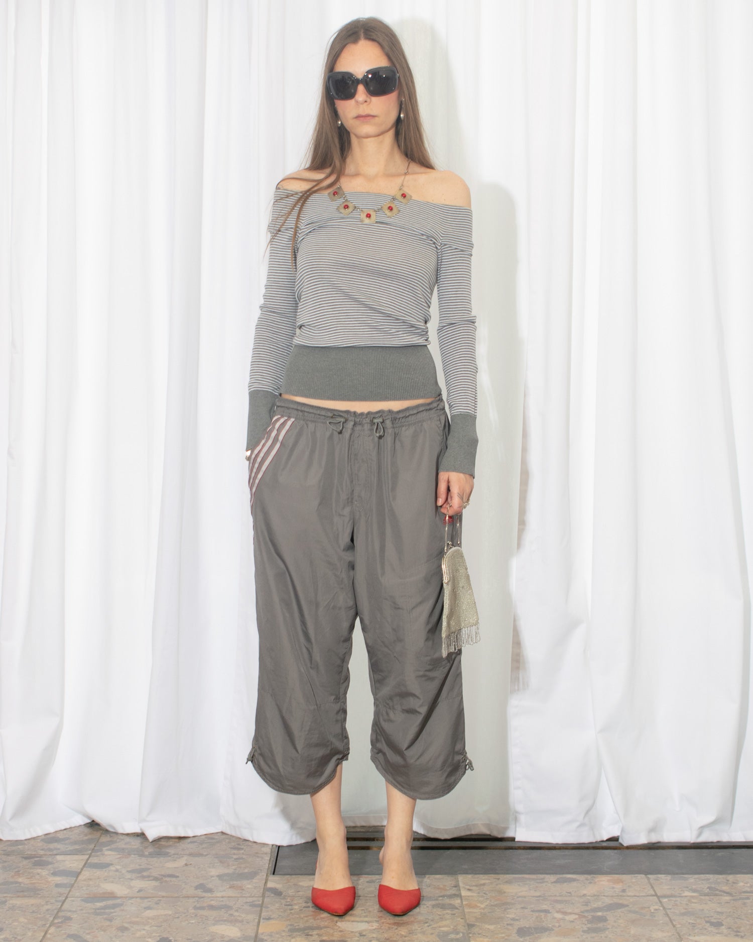 Y2K Adidas Capri Pants – ANEW