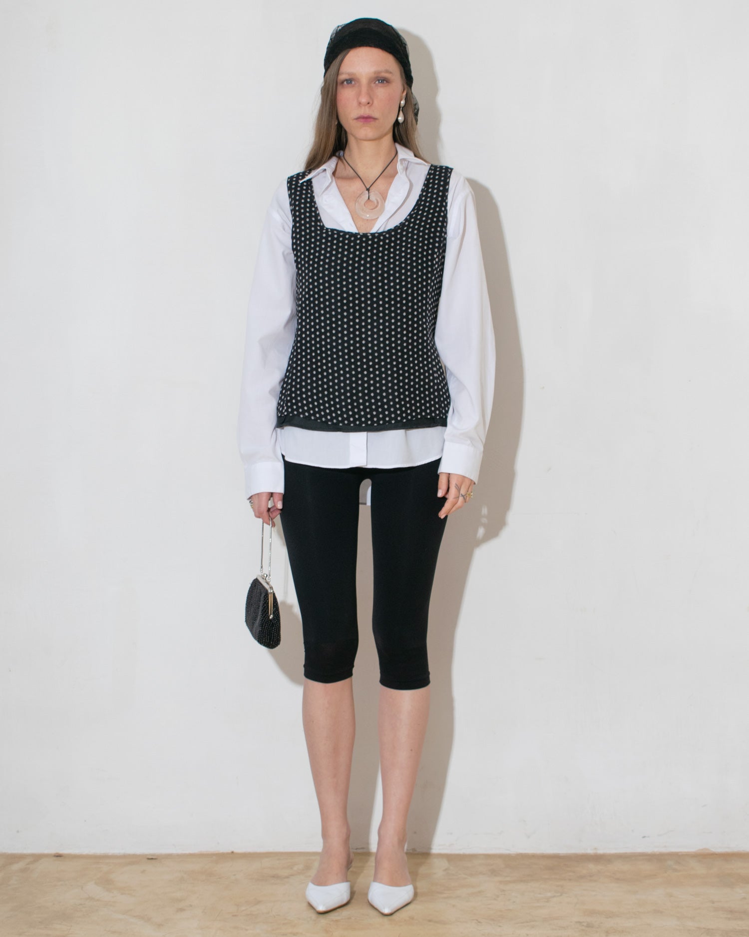 Armani Silk Polkadot Top