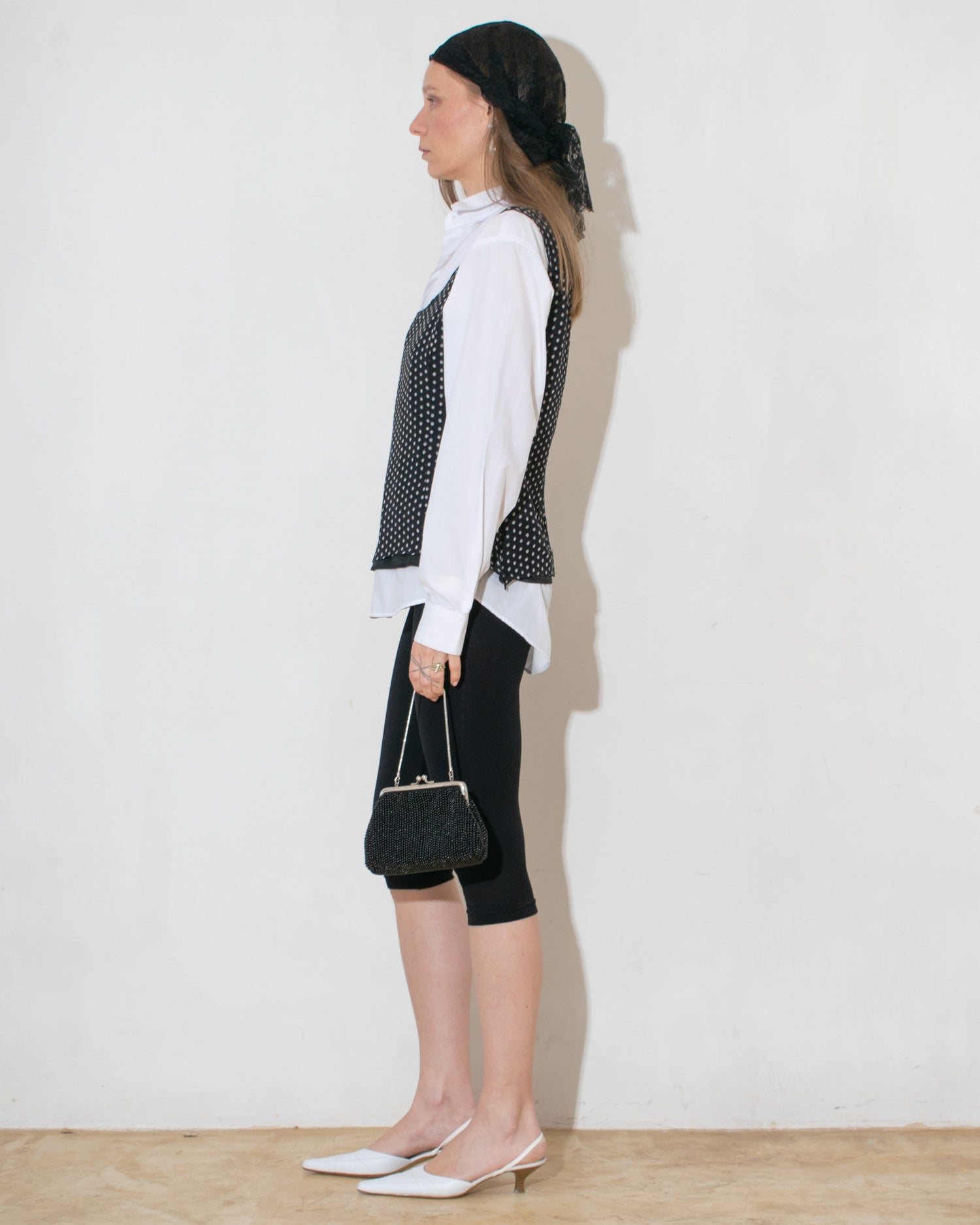 Armani Silk Polkadot Top