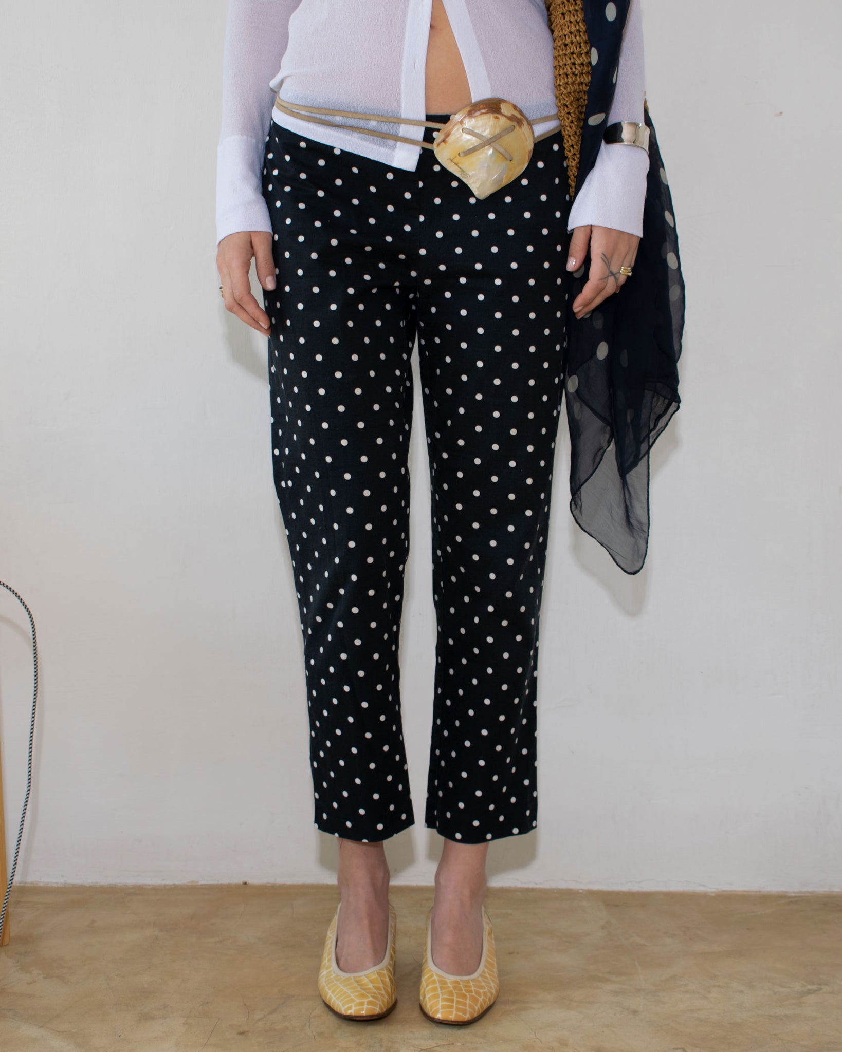 Polka Dot Capris