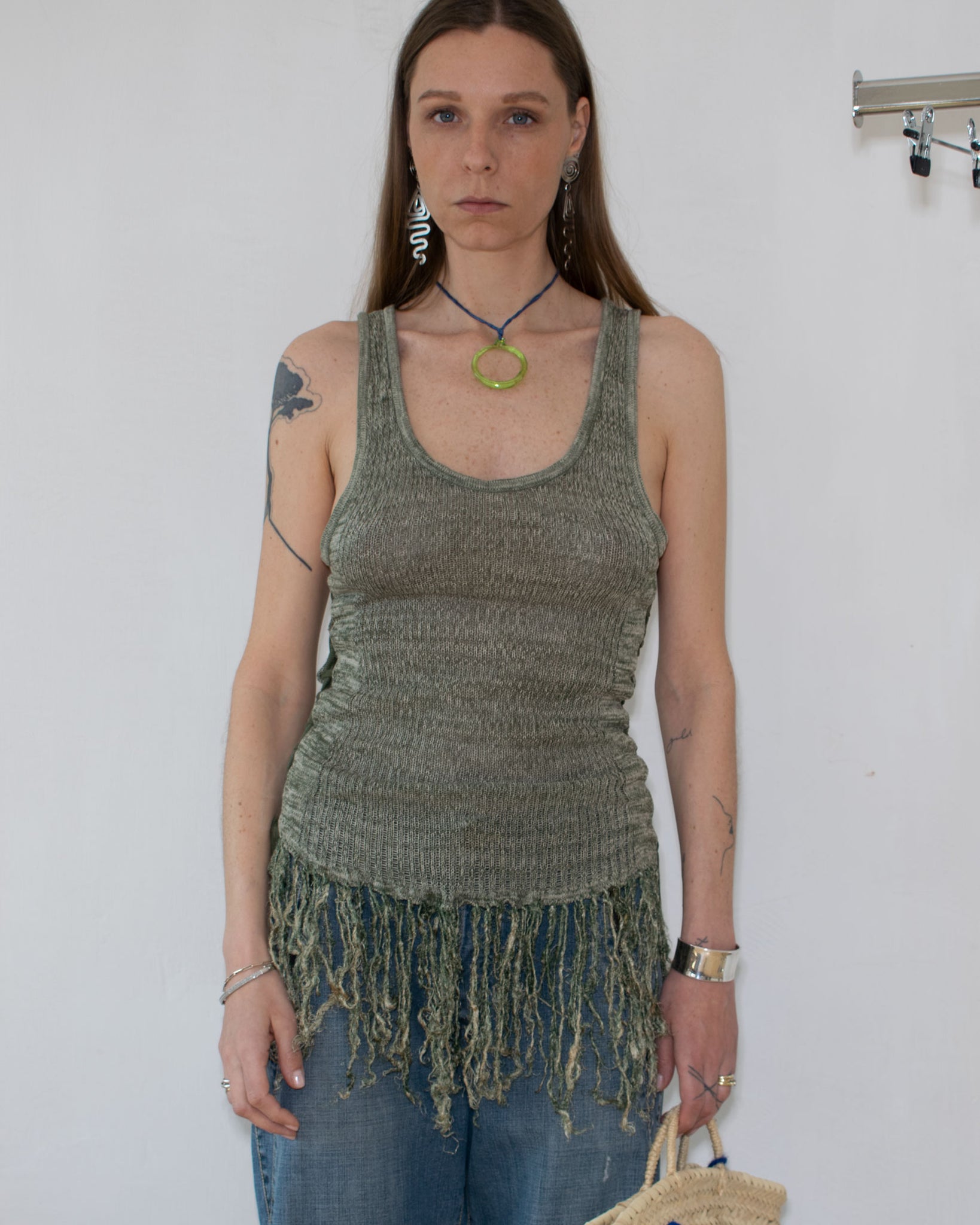 Sleeveless Knit Tunic
