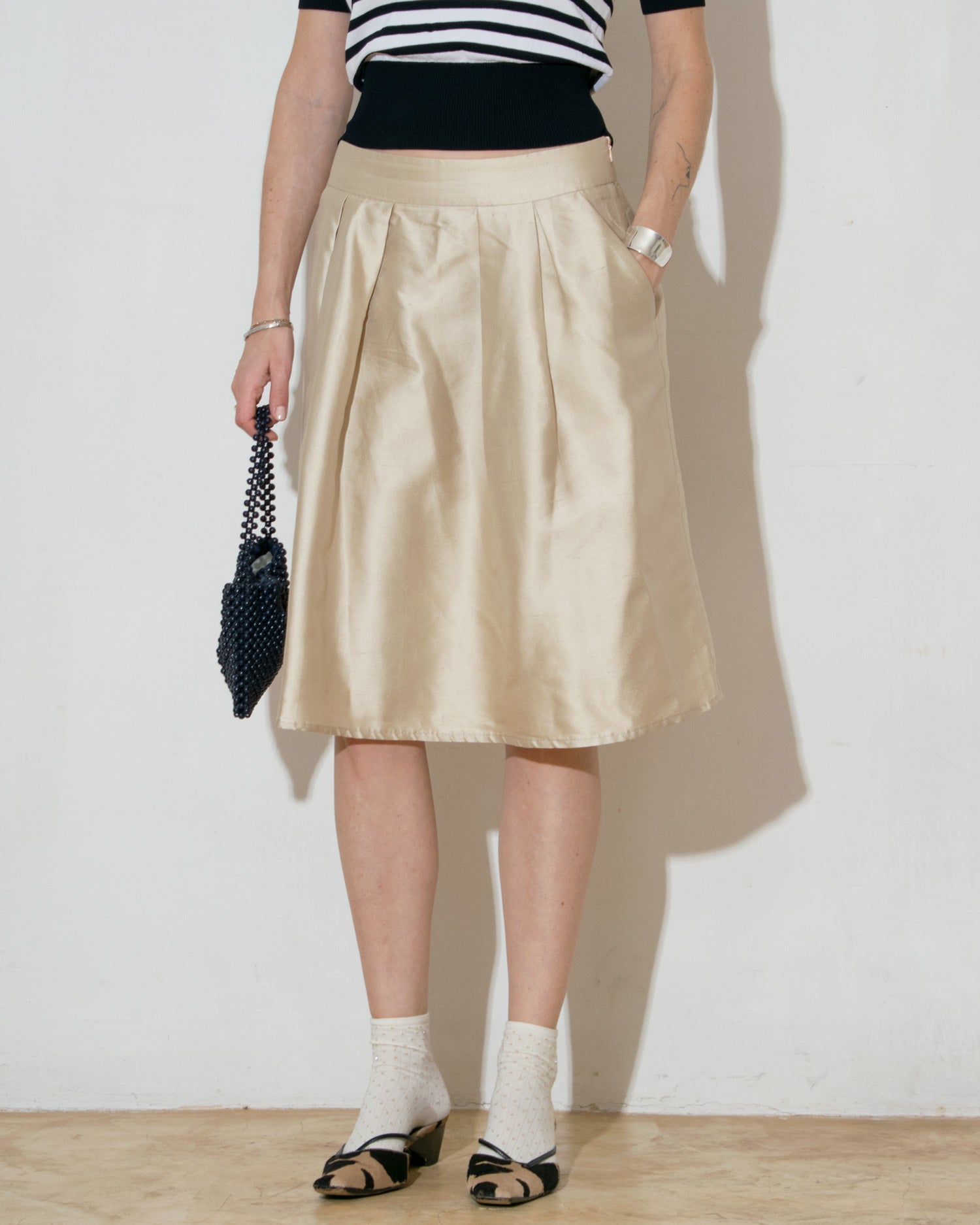 Gianfranco Ferré Silk Skirt