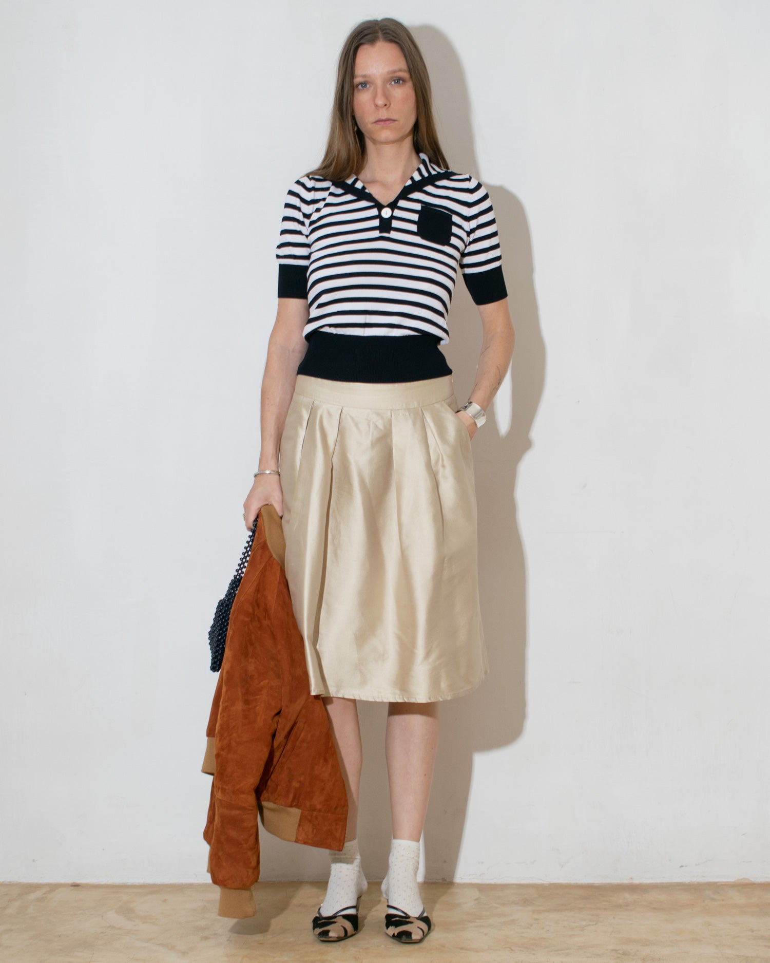 Gianfranco Ferré Silk Skirt