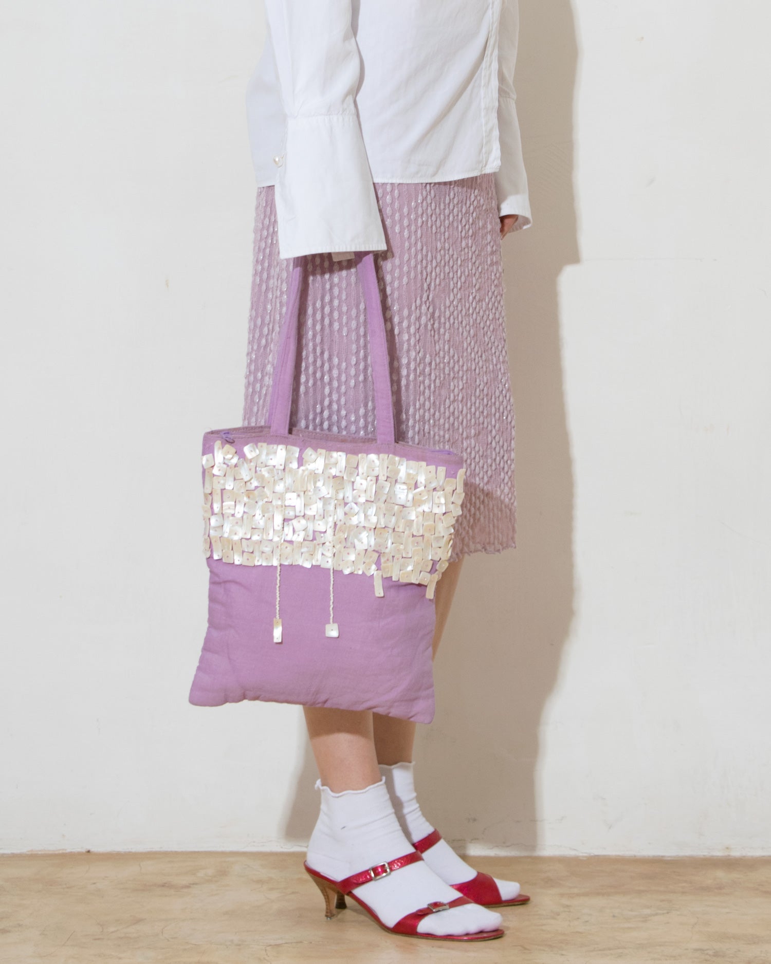 Mother of Pearl Bag (Lilac)
