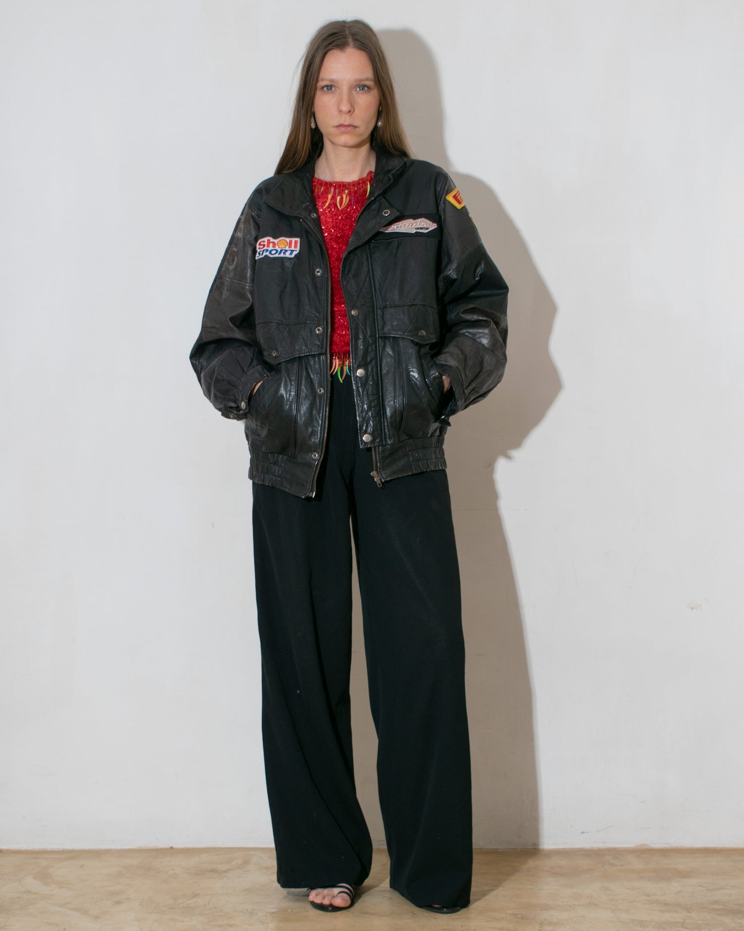 Leather Racing Jacket