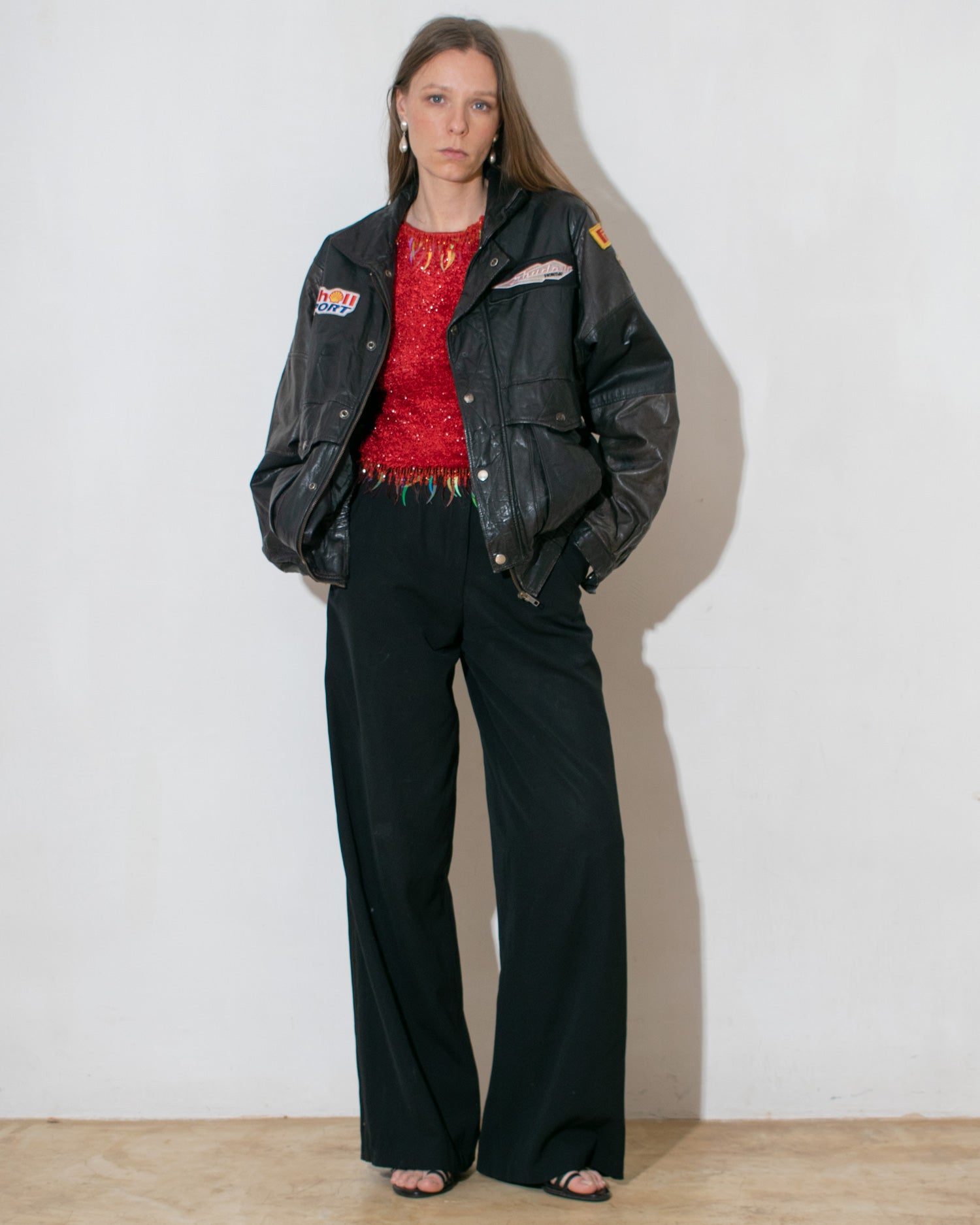 Leather Racing Jacket