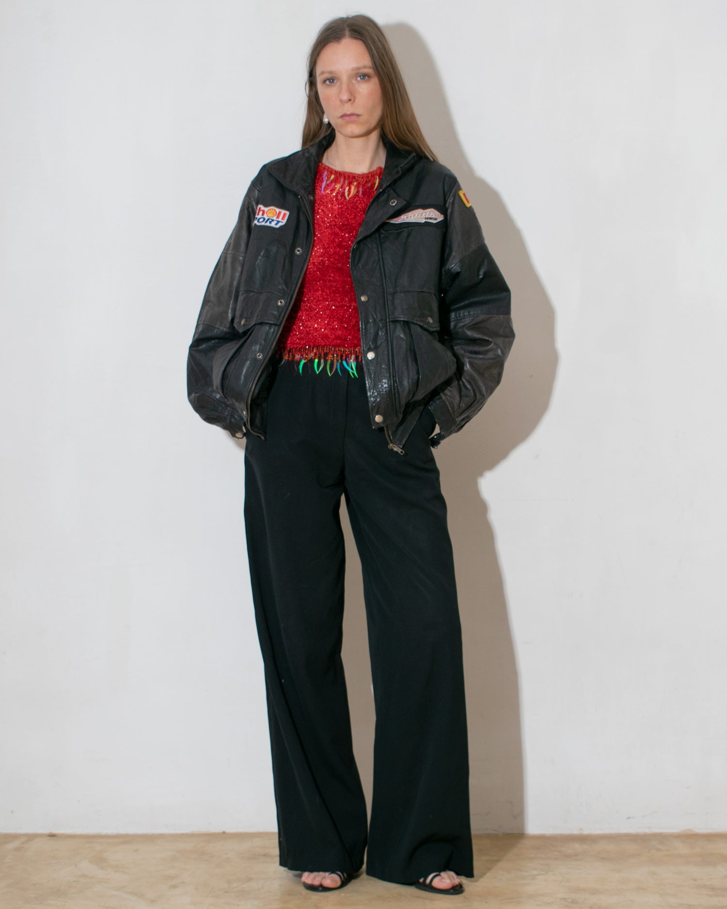 Leather Racing Jacket