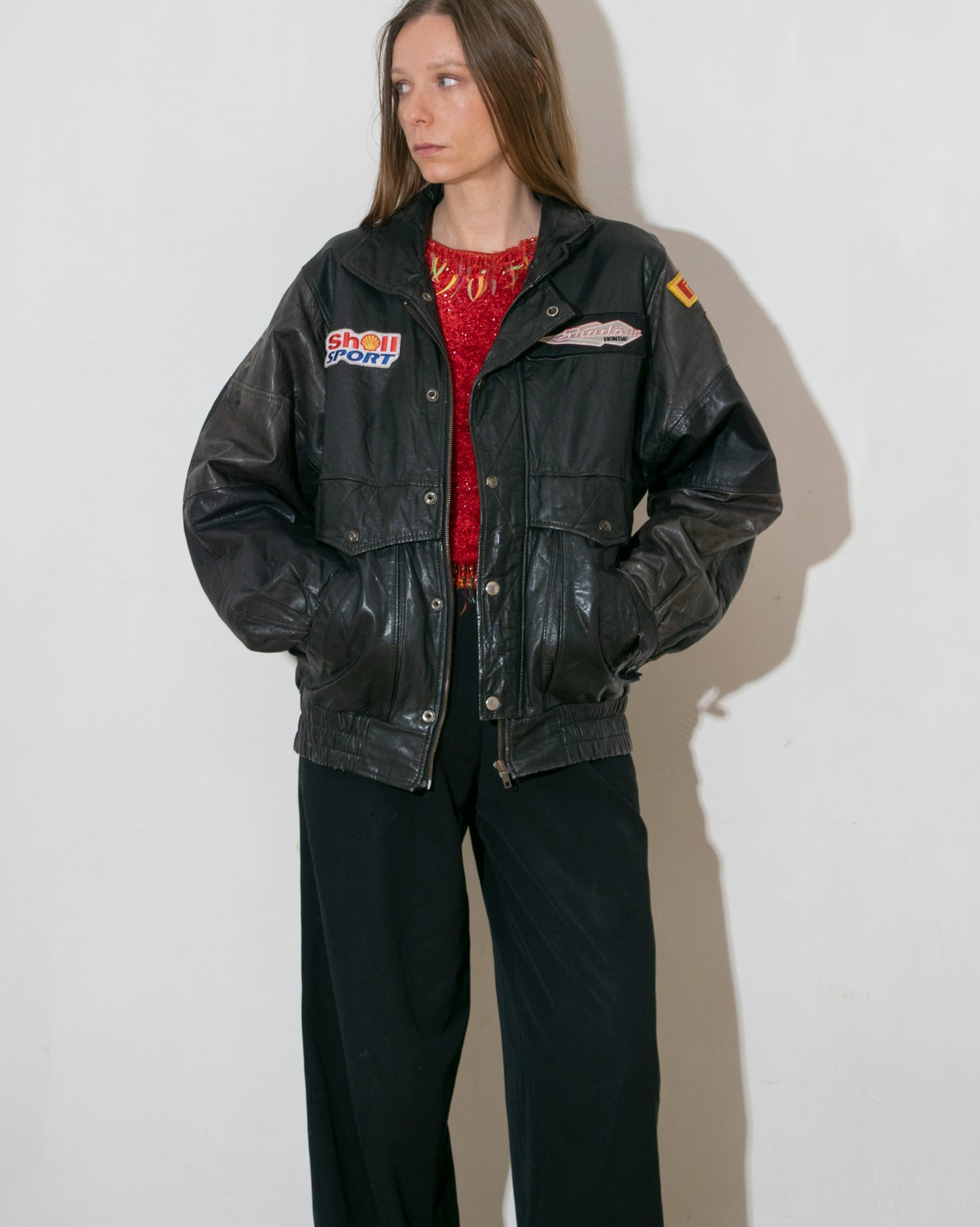 Leather Racing Jacket