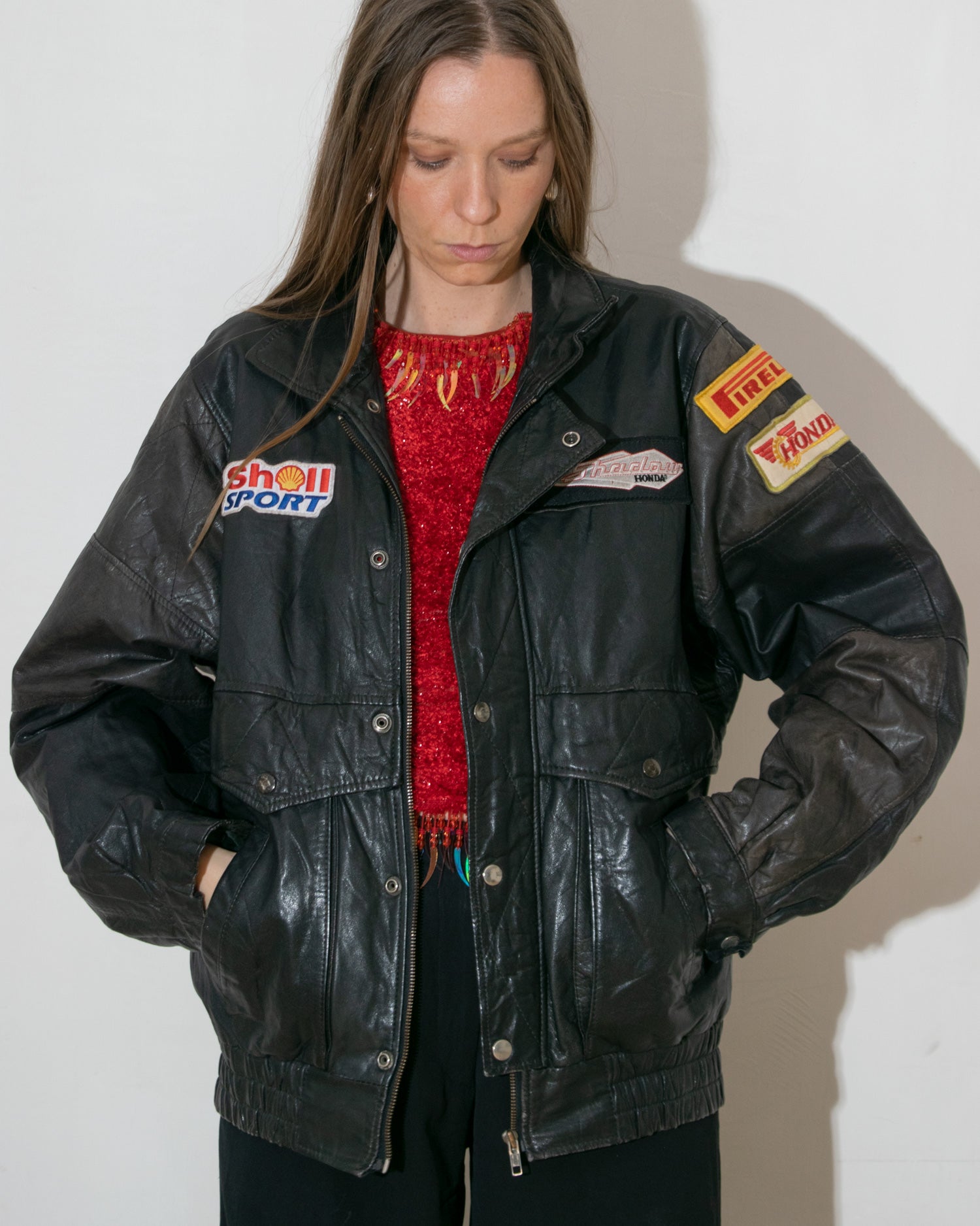 Leather Racing Jacket