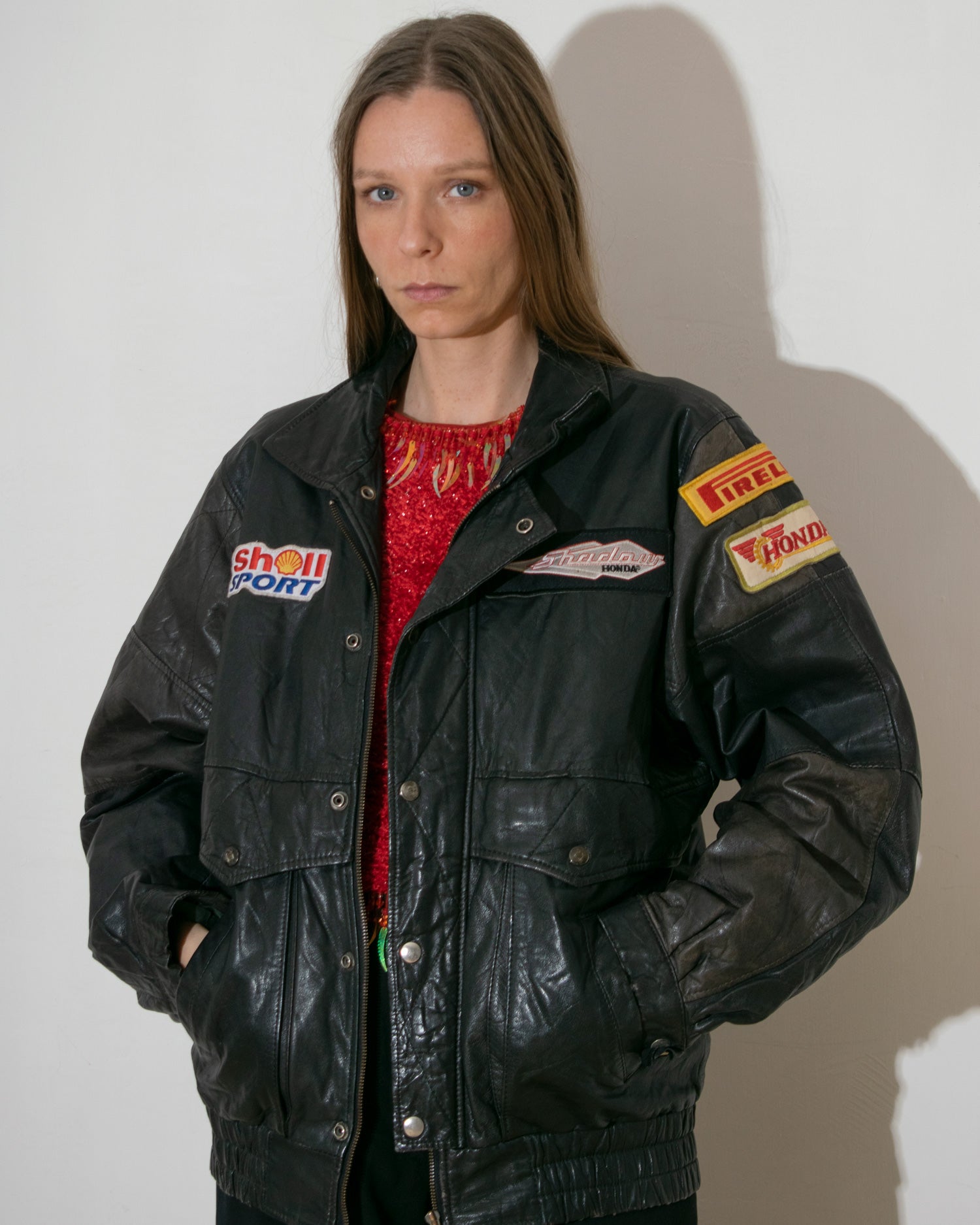Leather Racing Jacket