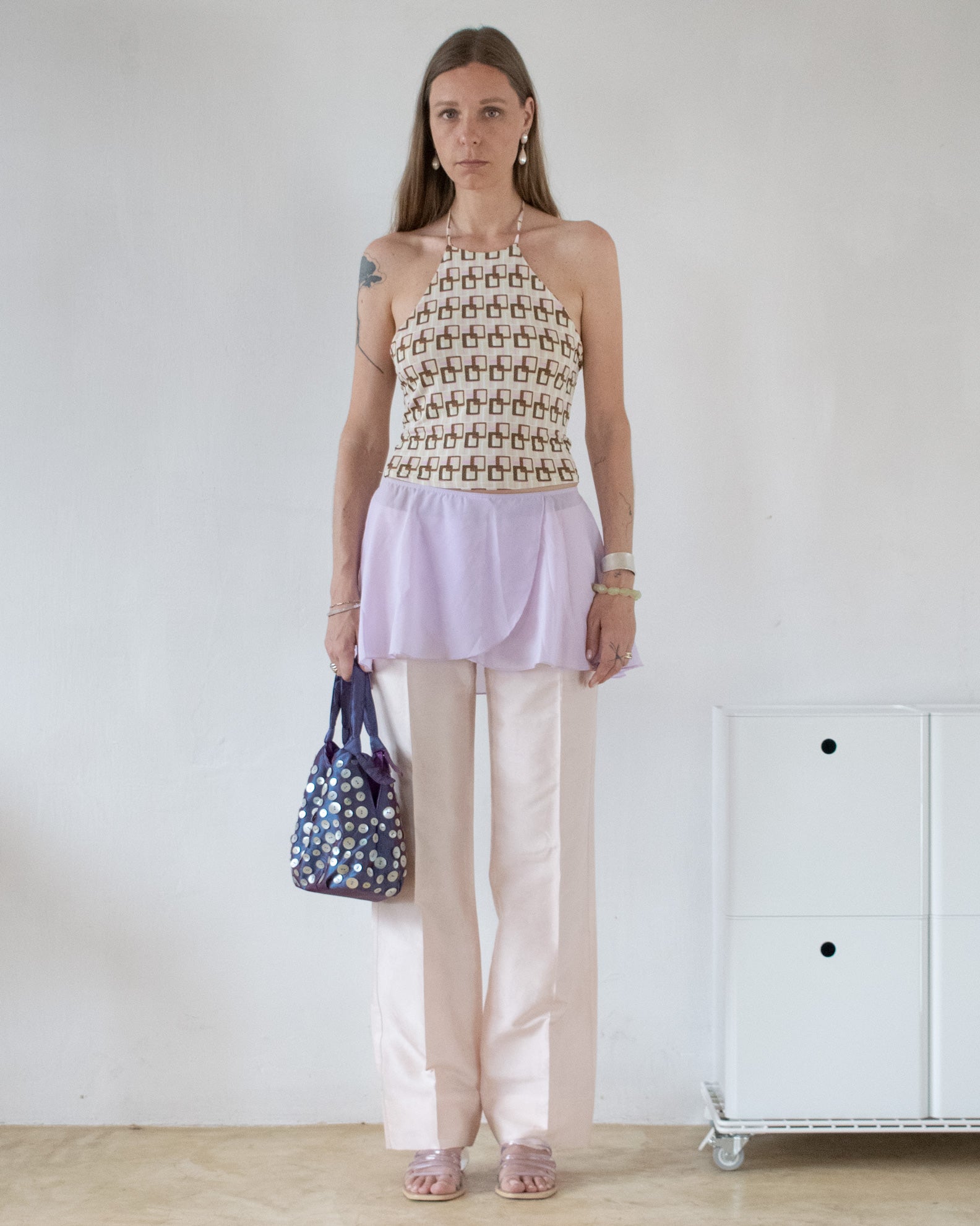Printed Halter Top