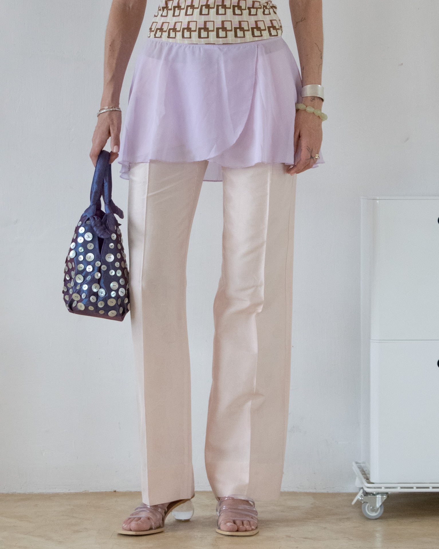 Sheer Ballet Skirt (Lilac)