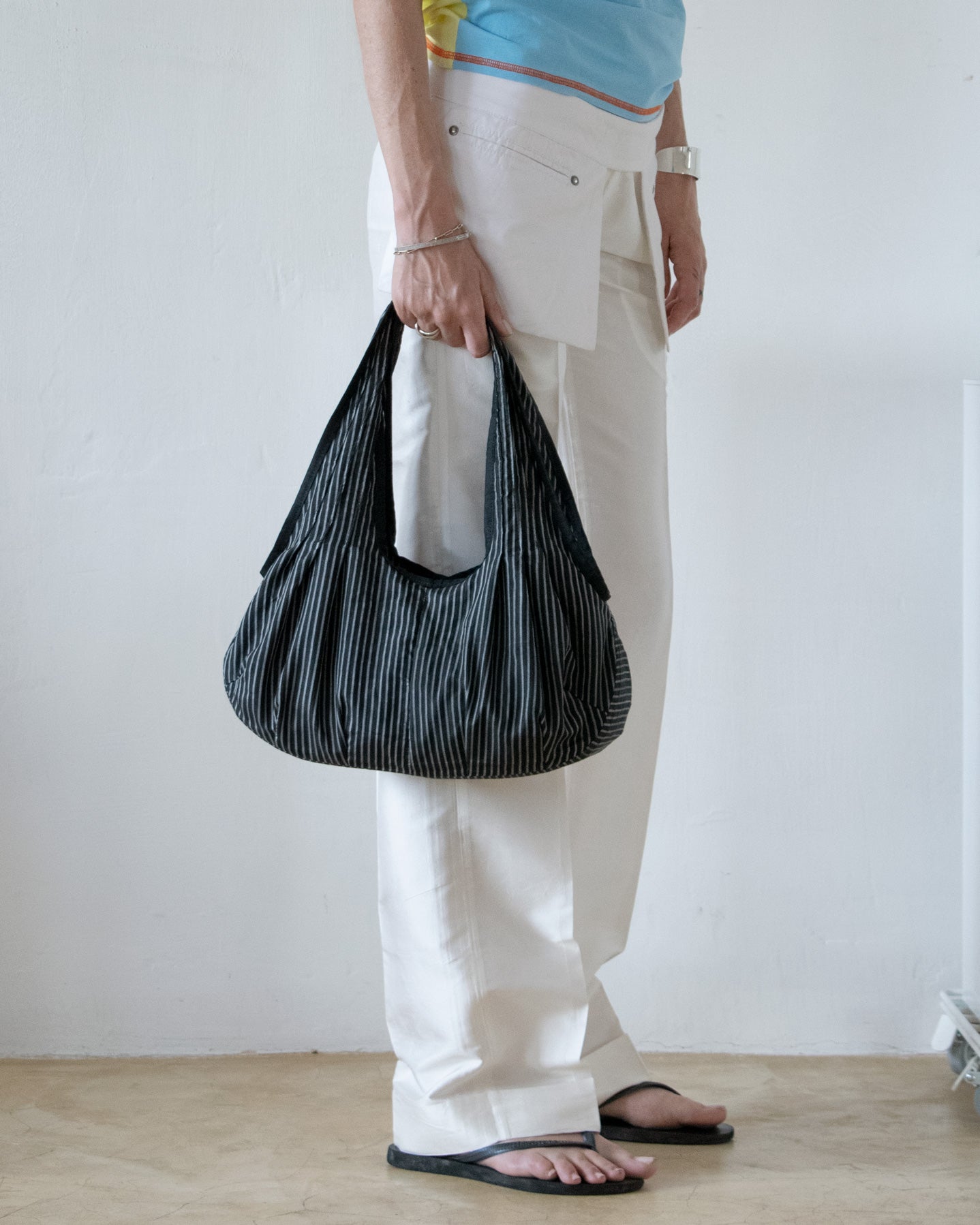 Silk Striped Bag