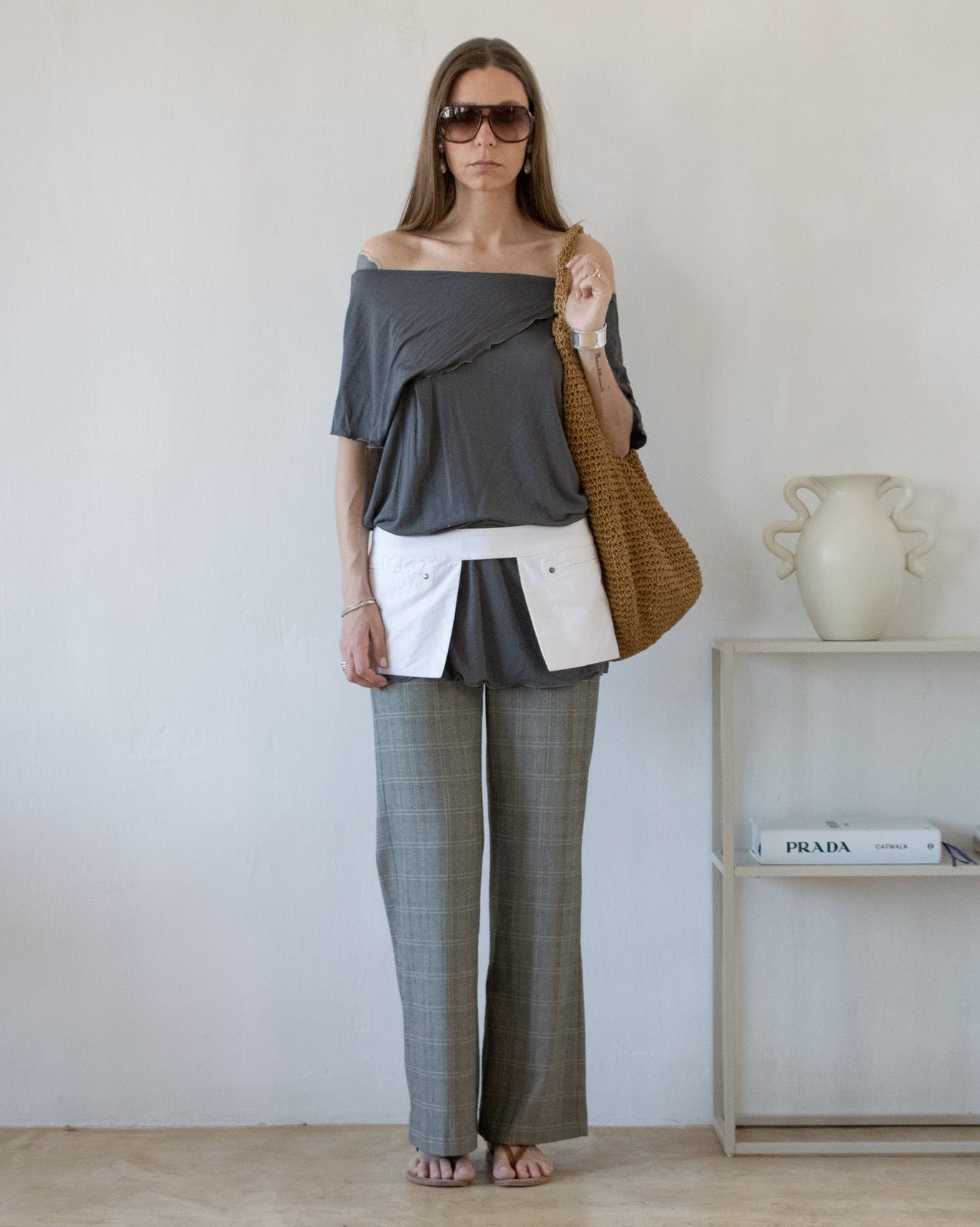 Armani Cold Shoulder Tunic
