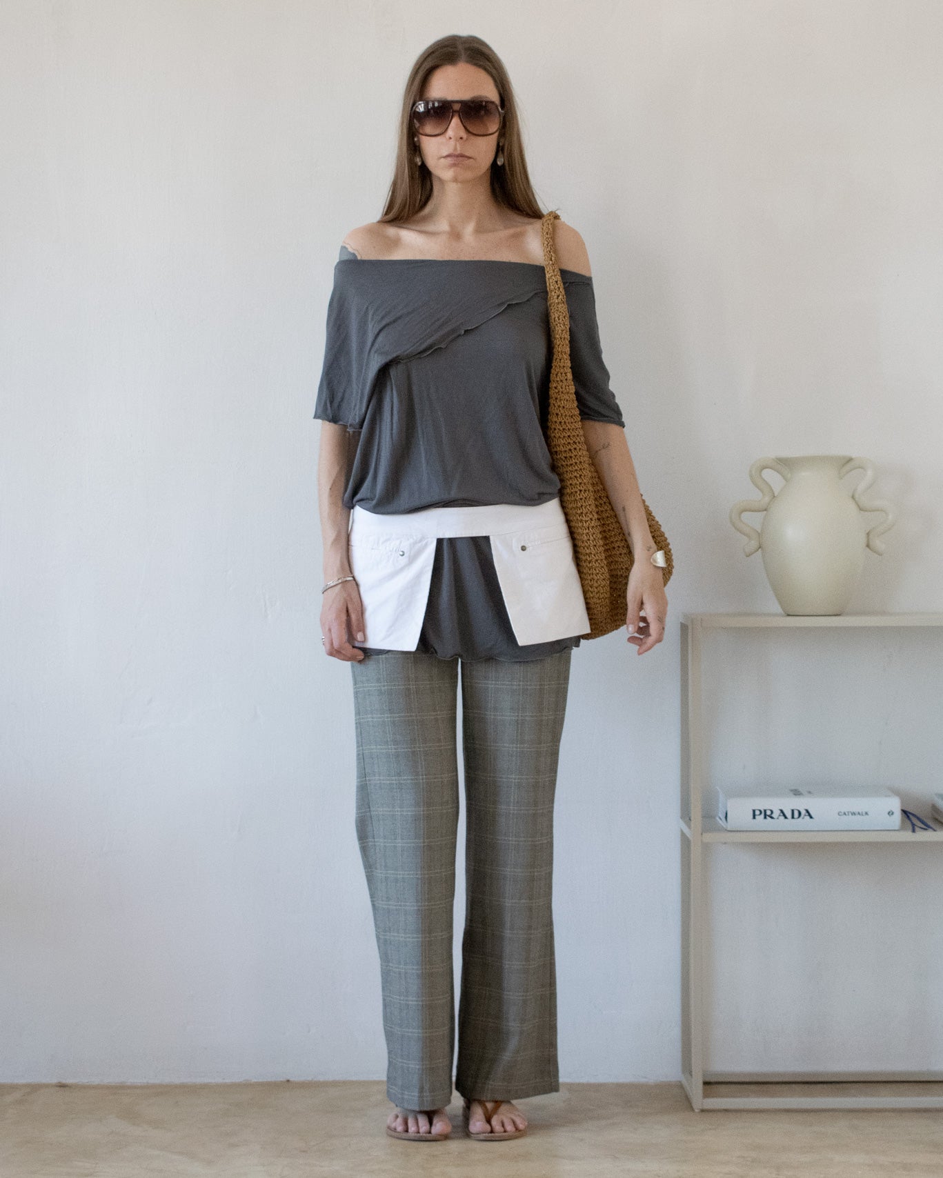 Armani Cold Shoulder Tunic