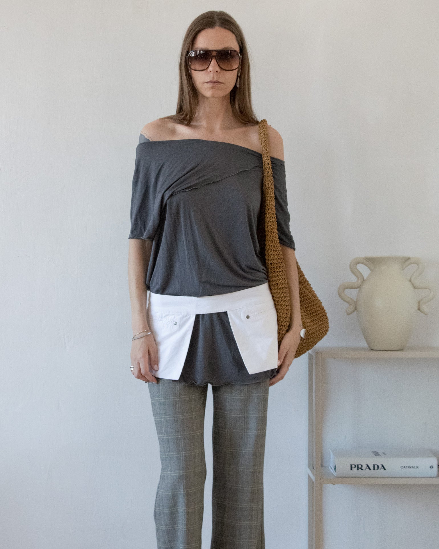 Armani Cold Shoulder Tunic