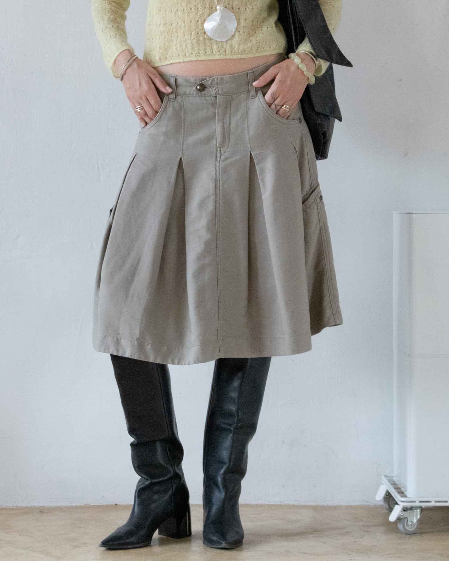 Replay Pleated Skirt