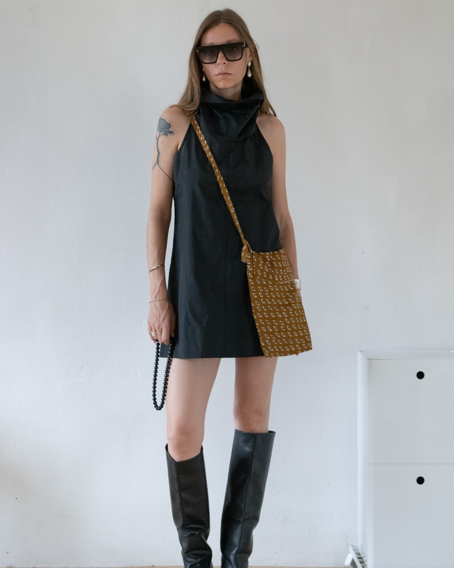 Cowl Neck Dress