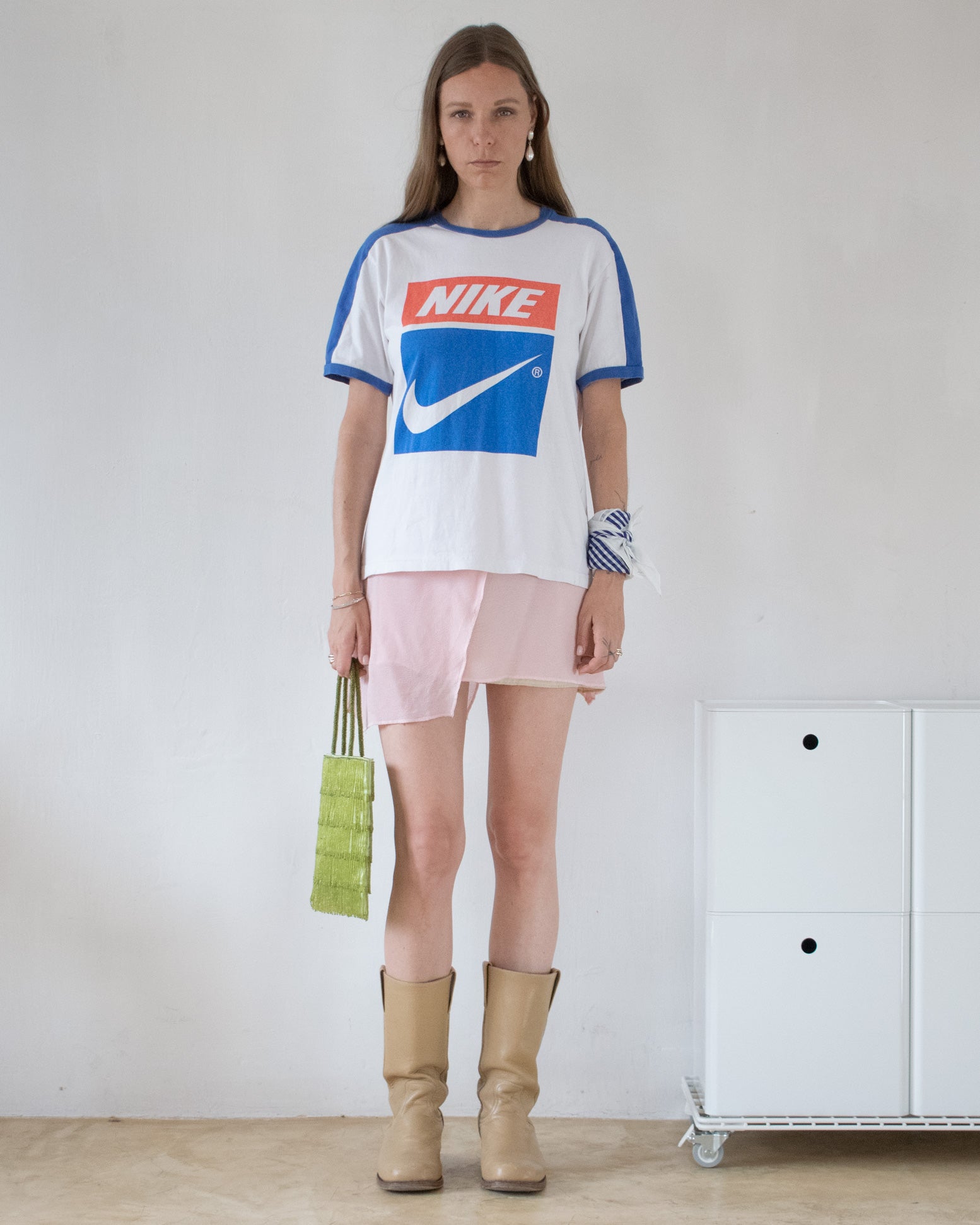 Silk Envelope Skirt