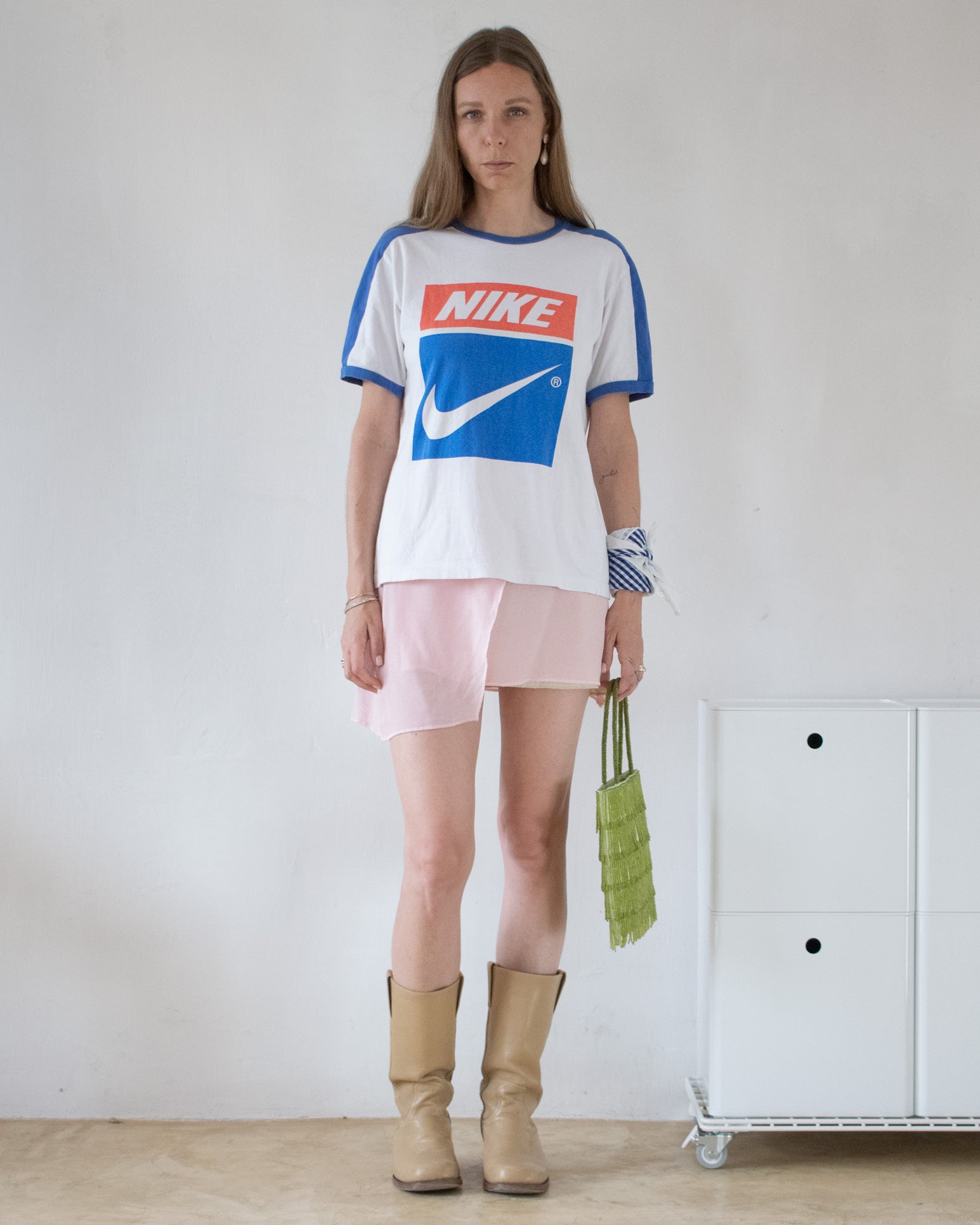 Silk Envelope Skirt