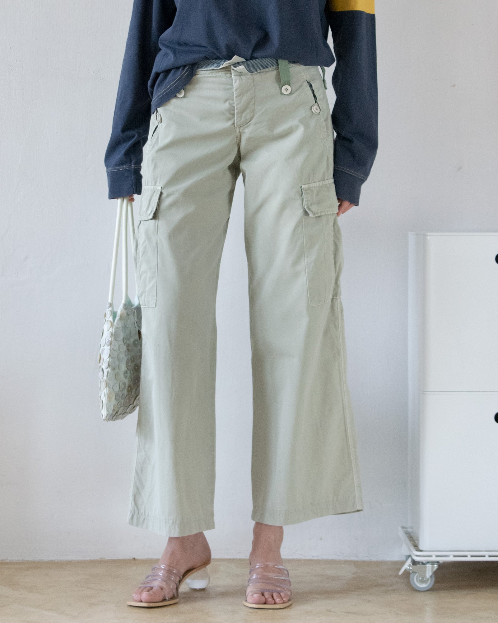 Indian Rose Cargo Pants