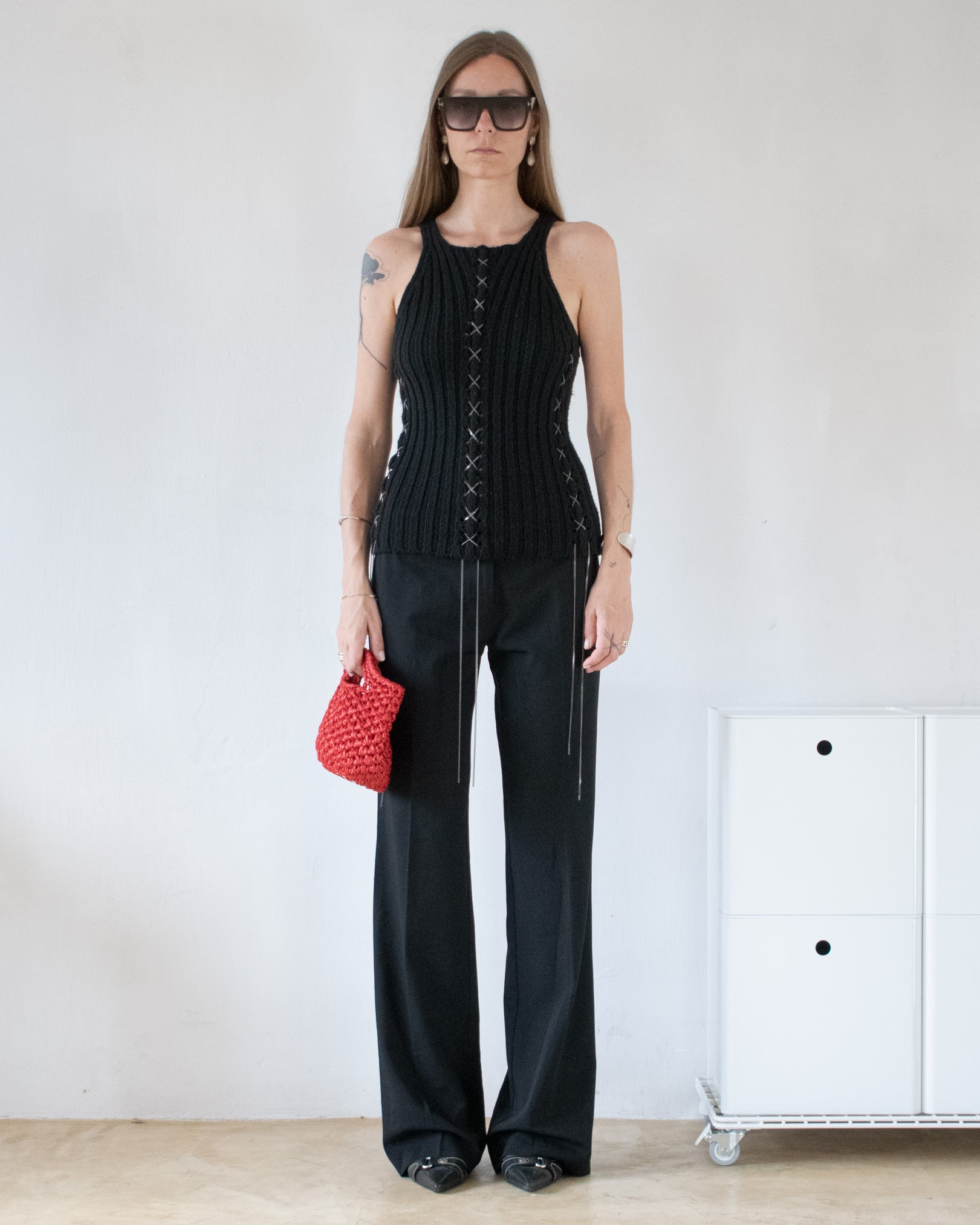 Wool Tailored Trousers
