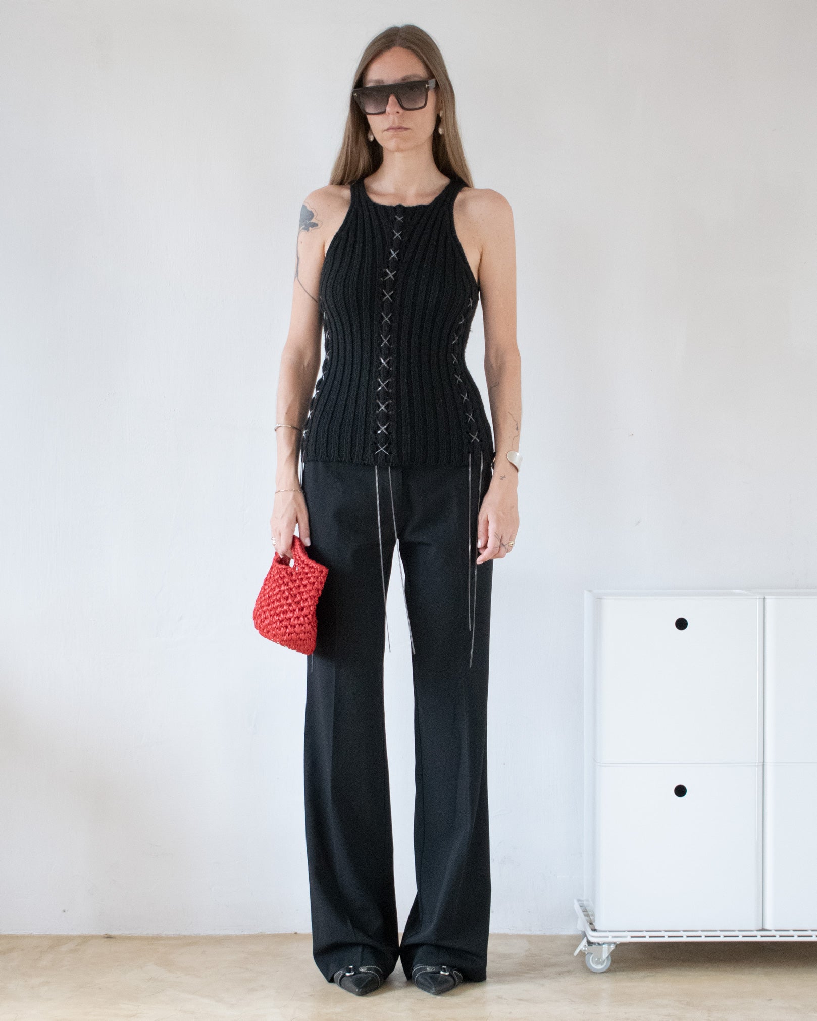 Wool Tailored Trousers