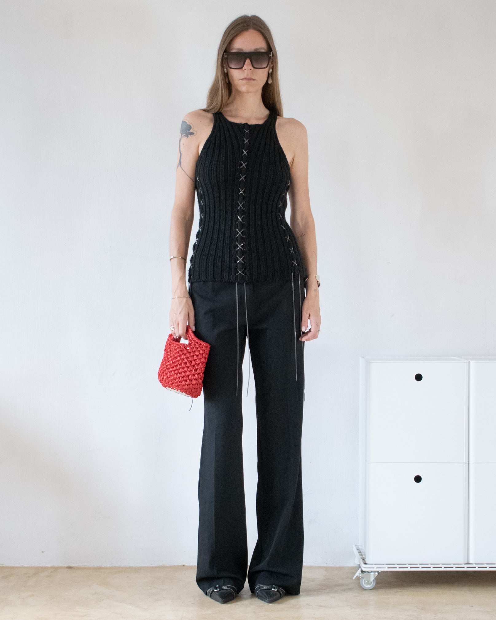 Wool Tailored Trousers