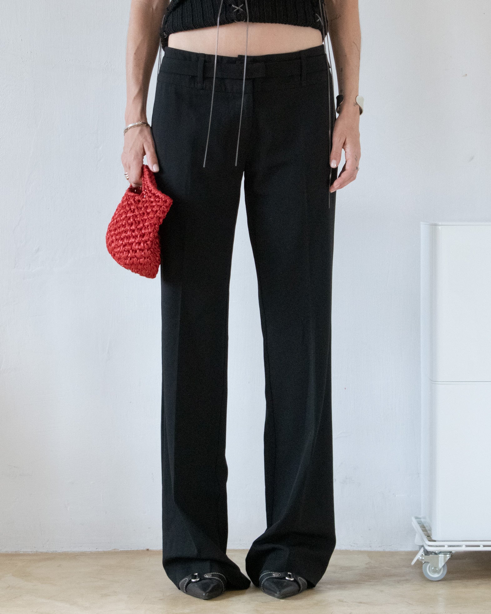 Wool Tailored Trousers