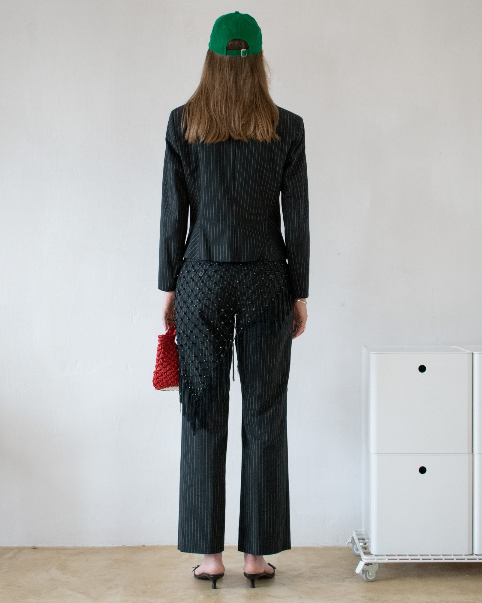 Pinstripe Pant Suit